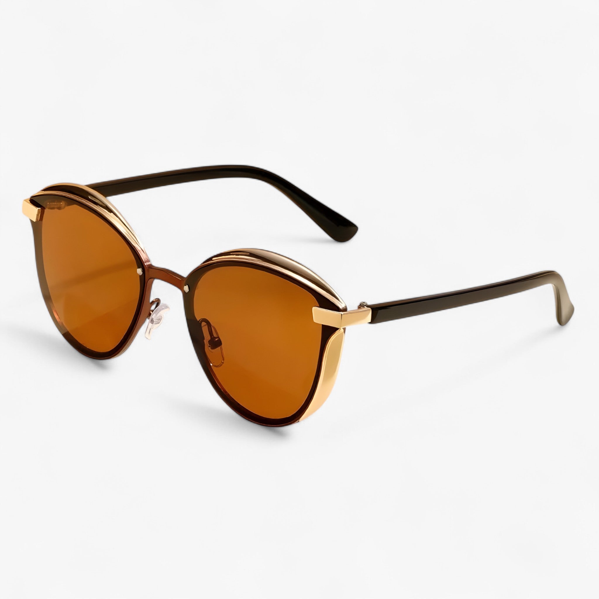 Occhiali da Sole Cat-Eye Vintage Uomo - Tea - accessoires occhiali occhiali sole sole sunglasses uomo vintage zonnebrillen - Concept Palermo