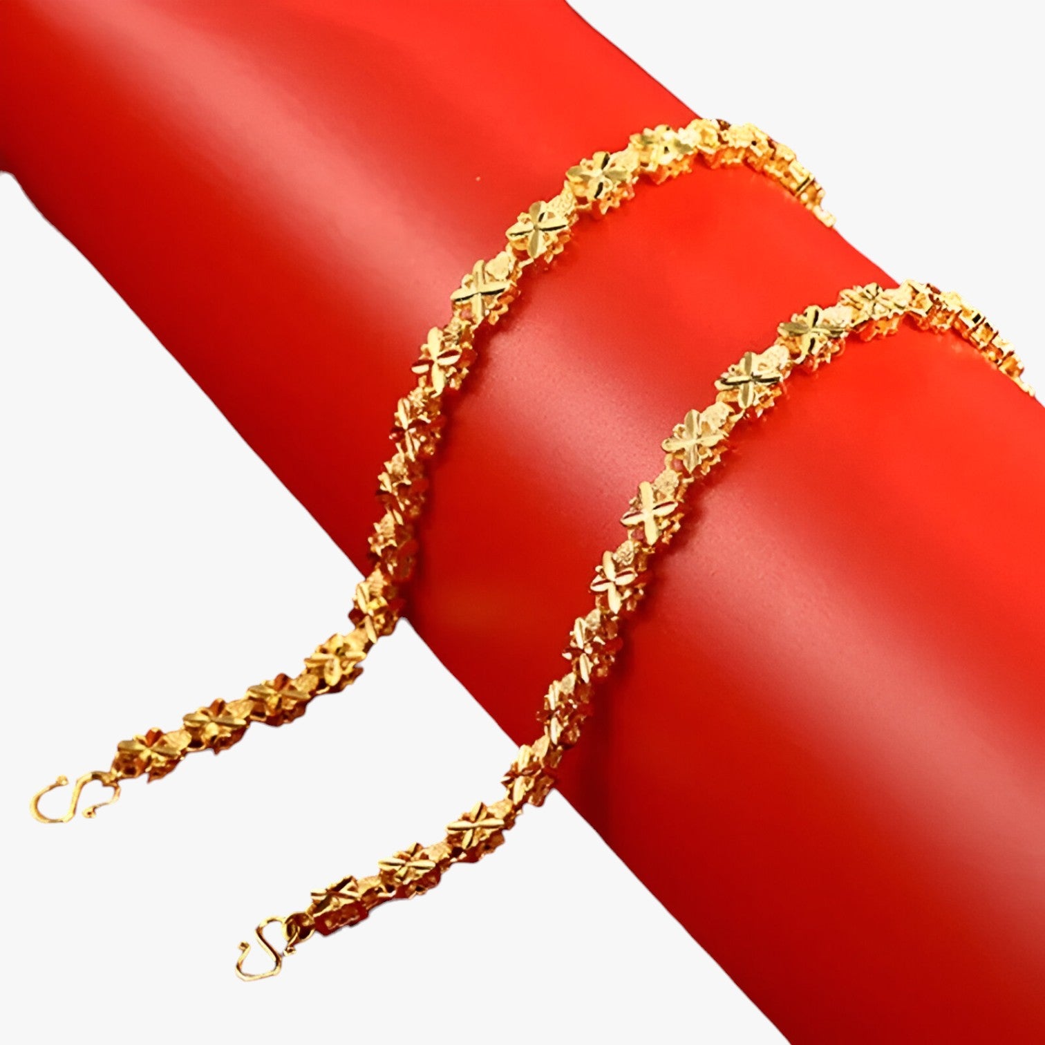 Bracciale 24K da 6 mm per un tocco raffinato - - Accessories Jewelry bracciale bracciale tocco BRACELET BRACELET FOR WOMEN bracelets for women jewelry raffinato tocco - Concept Palermo