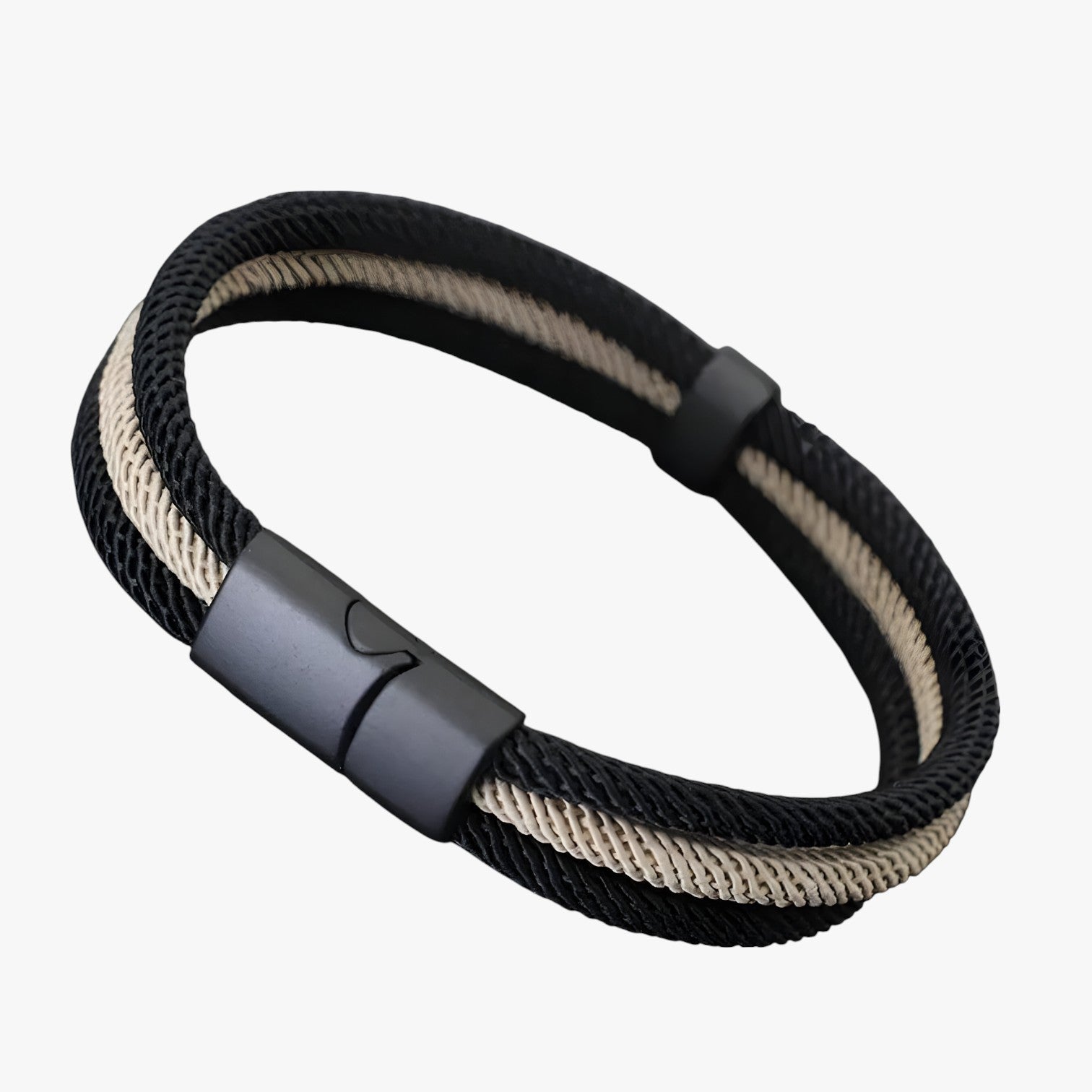 Bracciale Nautico Uomo con Nodo e Chiusura Staccabile - - bracciale bracciale nautico BRACELET bracelet for men BRACELETS chiusura jewelry mens bracelet nautico nodo staccabile uomo - Concept Palermo