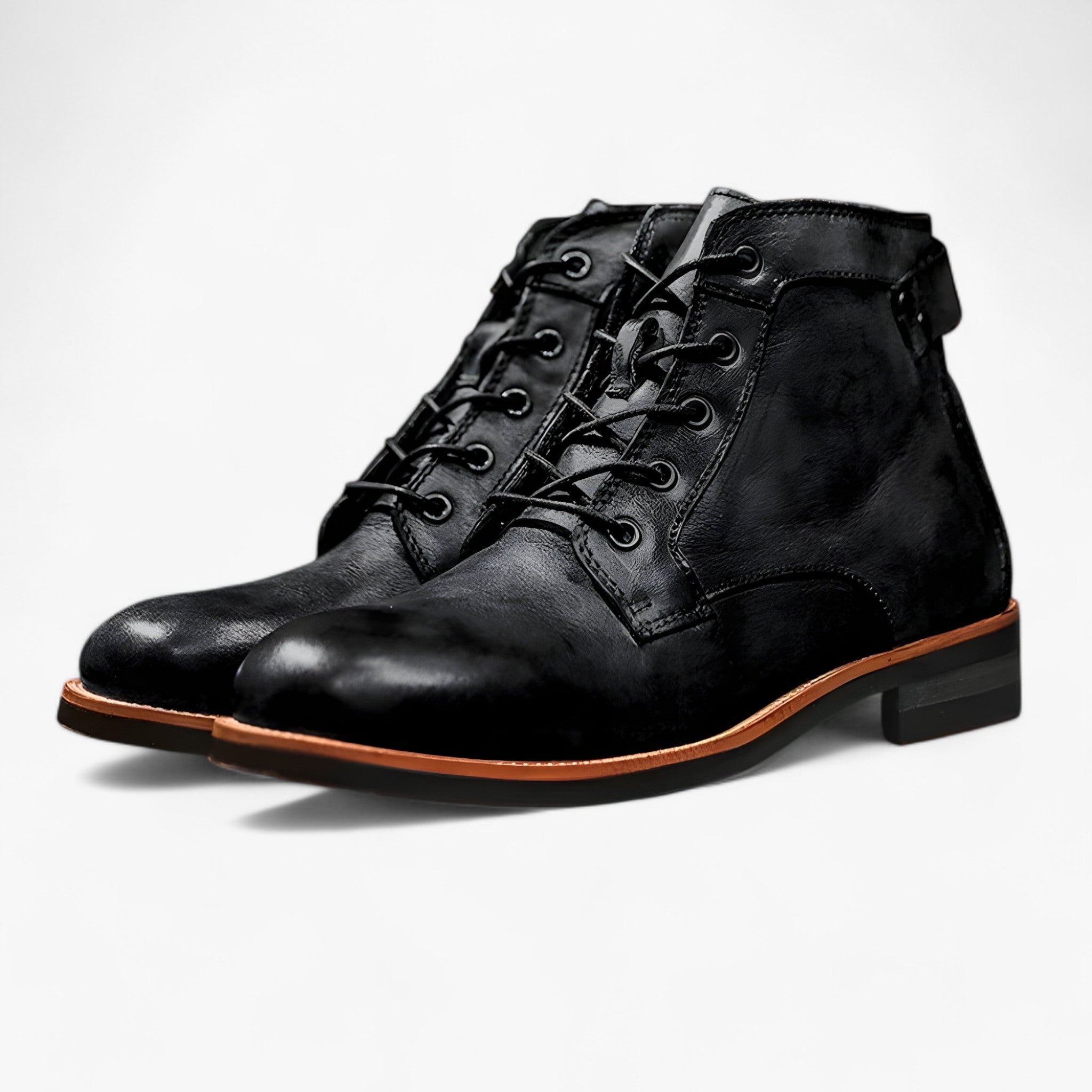 Stivaletti alti da uomo – Stile robusto e comfort massimo - Nero - alti Boots & Shoes comfort MA-PRODUKT-LI massimo Men's Shoes robusto shoes shoes for men Shoes men stile stivaletti stivaletti alti - Concept Palermo