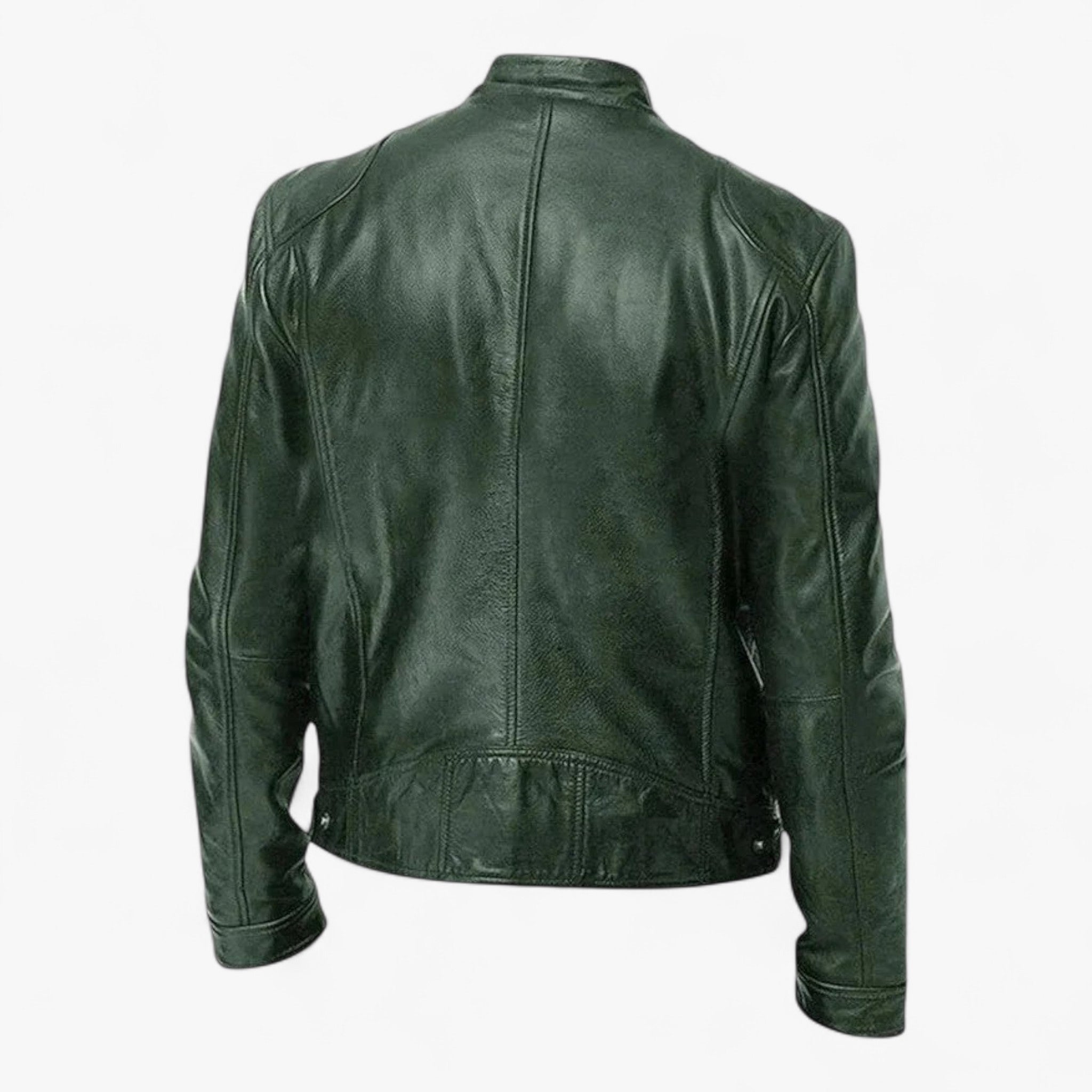 Giacca di Pelle Casual Uomo - - casual giacca giacca pelle Leather men men's coats & jackets pelle uomo Winter - Concept Palermo