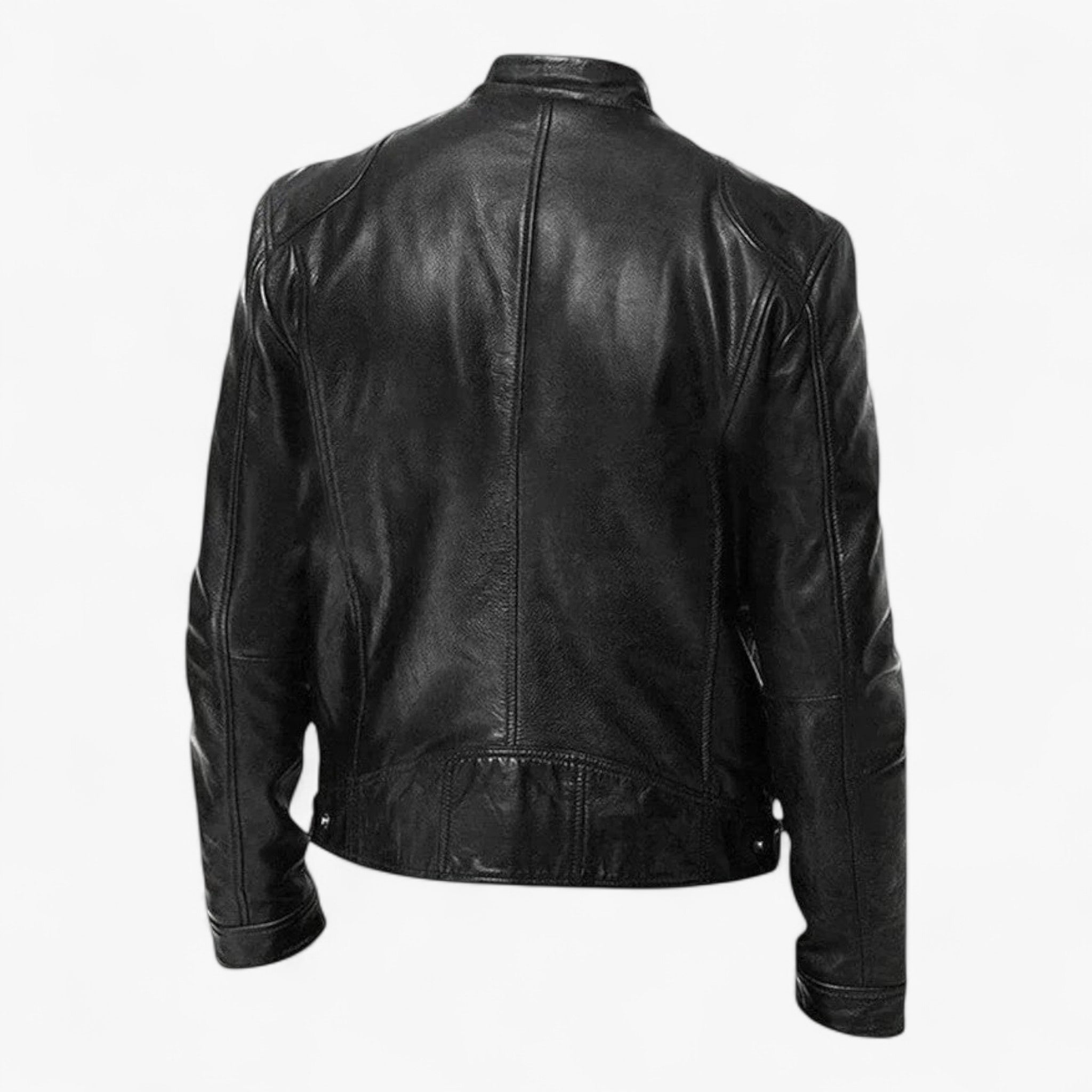 Giacca di Pelle Casual Uomo - - casual giacca giacca pelle Leather men men's coats & jackets pelle uomo Winter - Concept Palermo