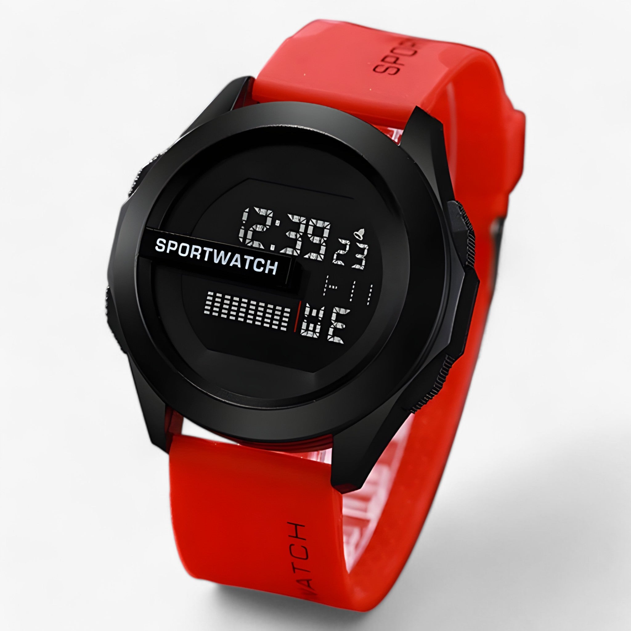 Digitale e Impermeabile - Affidabile in ogni avventura Uomo - Rosso - accessoires affidabile avventura digitale digitale impermeabile horloges impermeabile ogni uomo watches - Concept Palermo