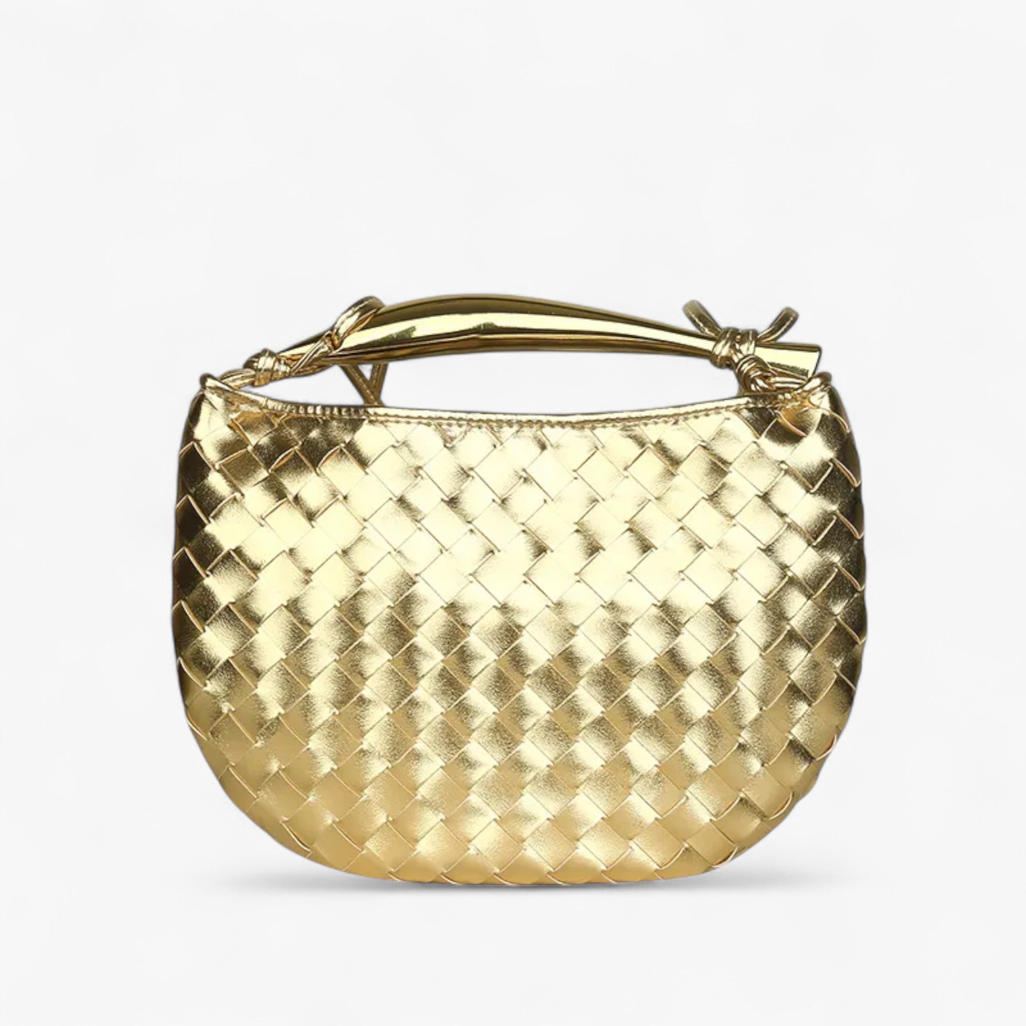 Borsa Donna Grande in Tessuto Elegante con Tracolla Regolabile - Pratica e Spaziosa - Oro - bags borsa borsa donna donna handbags pratica tessuto Women's handbags - Concept Palermo
