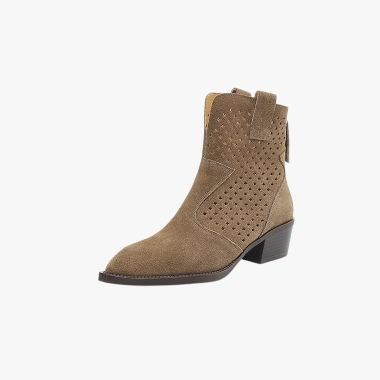 Stivaletti Chelsea da donna - Comodi, e in pelle scamosciata - Cachi - alison | stivaletti chelsea da donna - comodi Boots & Shoes chelsea comodi donna eleganti e in pelle scamosciata - €25 Leather Boots pelle scamosciata stivaletti stivaletti chelsea womens boots - Concept Palermo