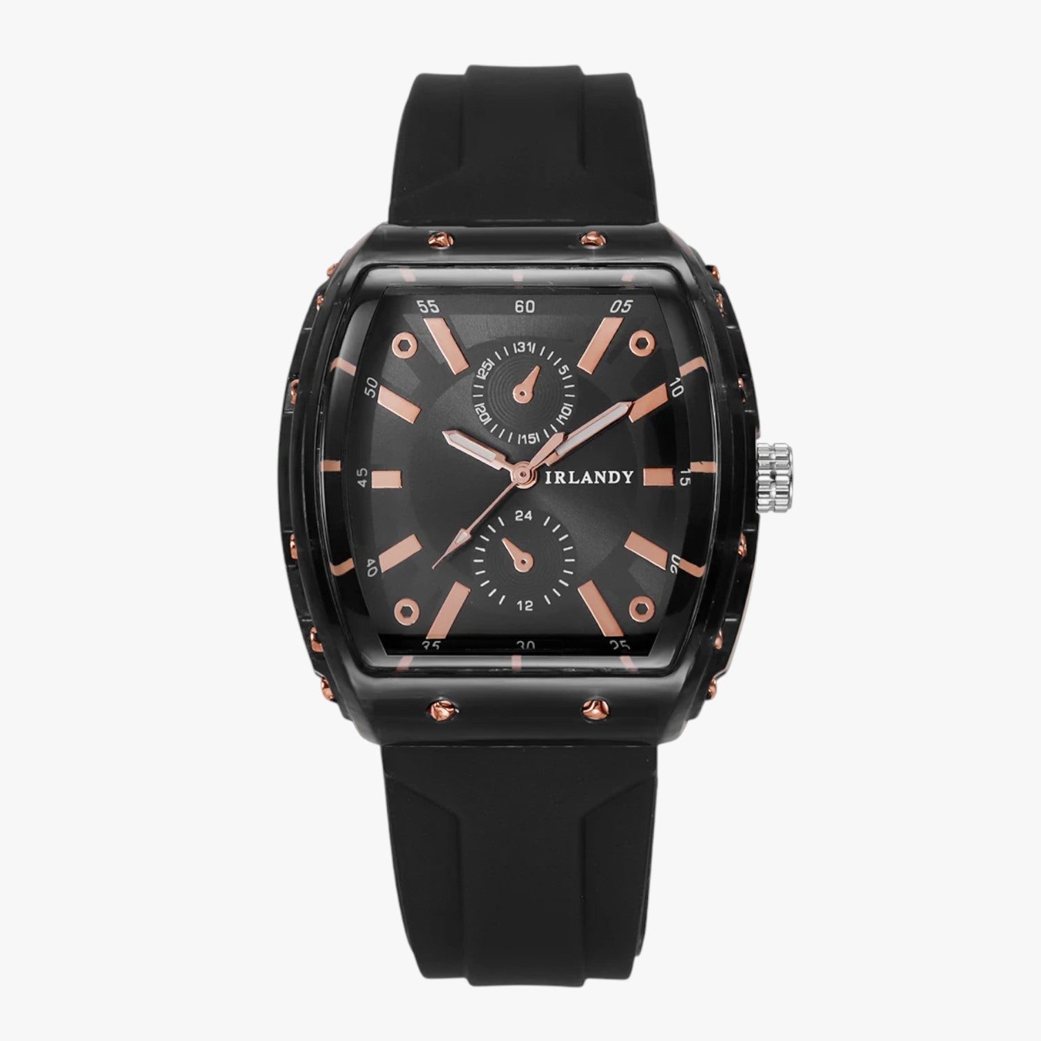 Orologio da polso femminile in silicone casual - Nero senza scatola - casual female watch femminile ladies watch orologio orologio polso polso silicone watch watch for women watches - Concept Palermo