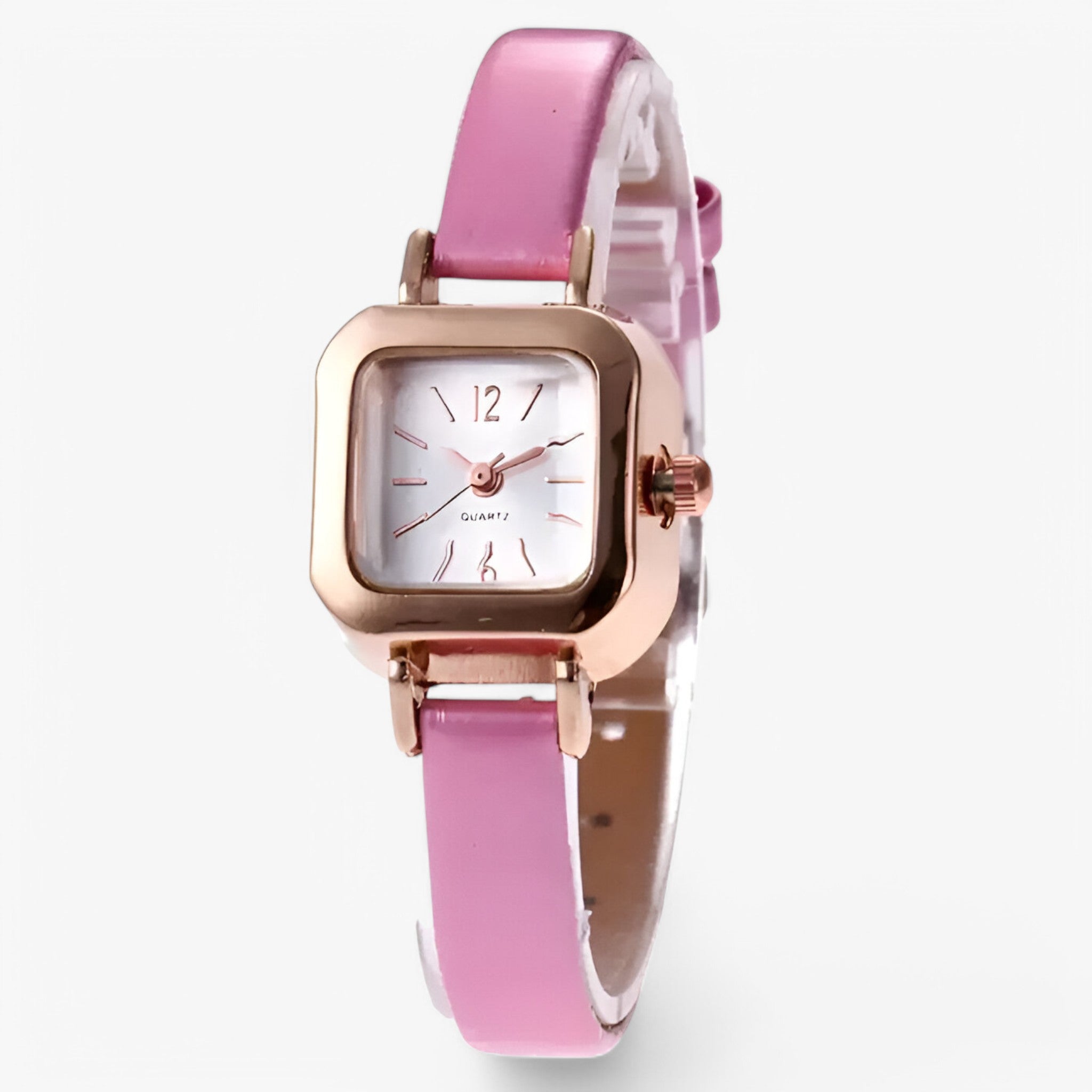 Orologio vintage in pelle - Rosa - orologio orologio vintage pelle vintage watch for women watches - Concept Palermo