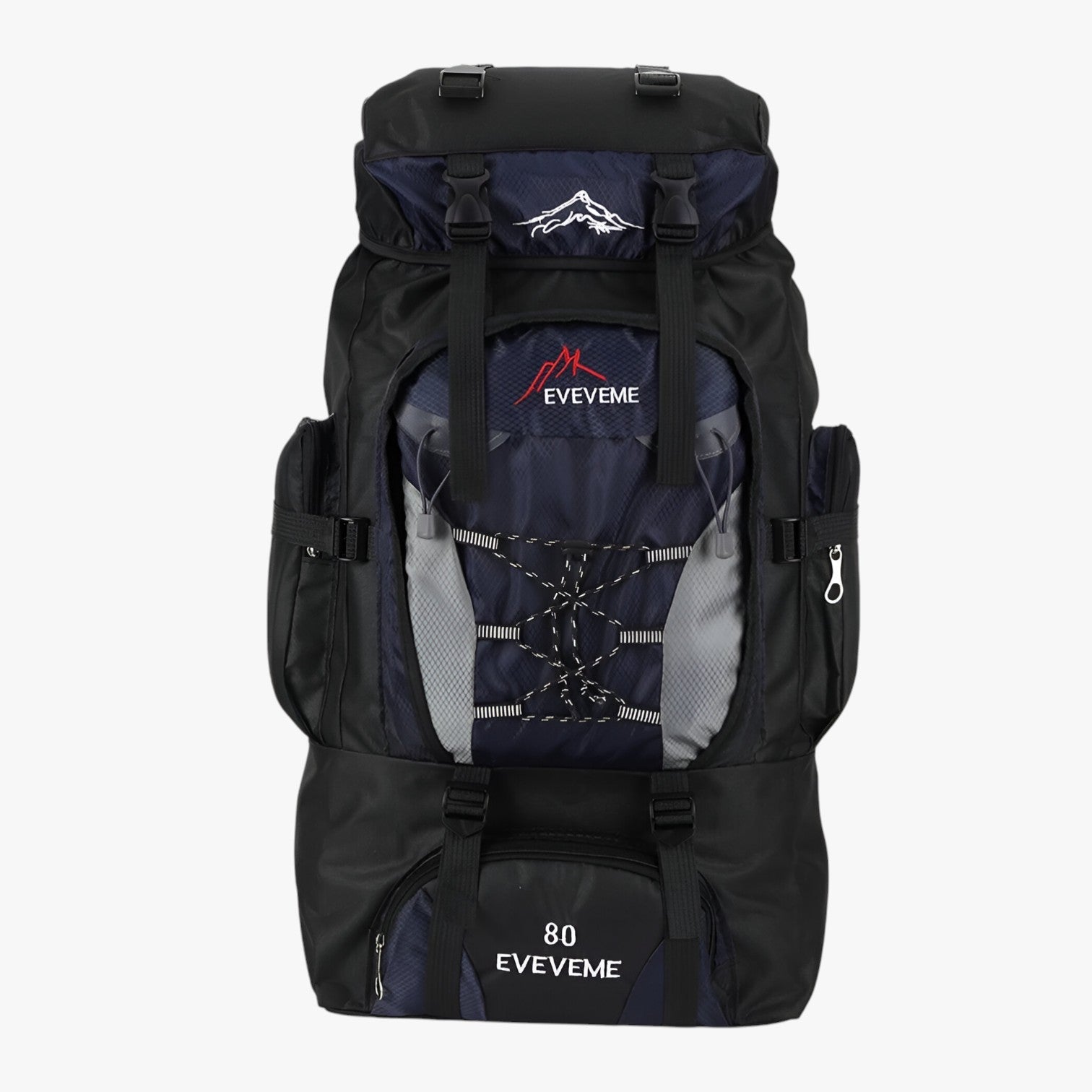 Zaino Trekking Impermeabile Uomo 60L - Grande, Resistente e Comodo per Avventura - Blu navy 80L - avventura Backpacks Bags impermeabile mens bag pronto spazioso trekking uomo zaino - Concept Palermo