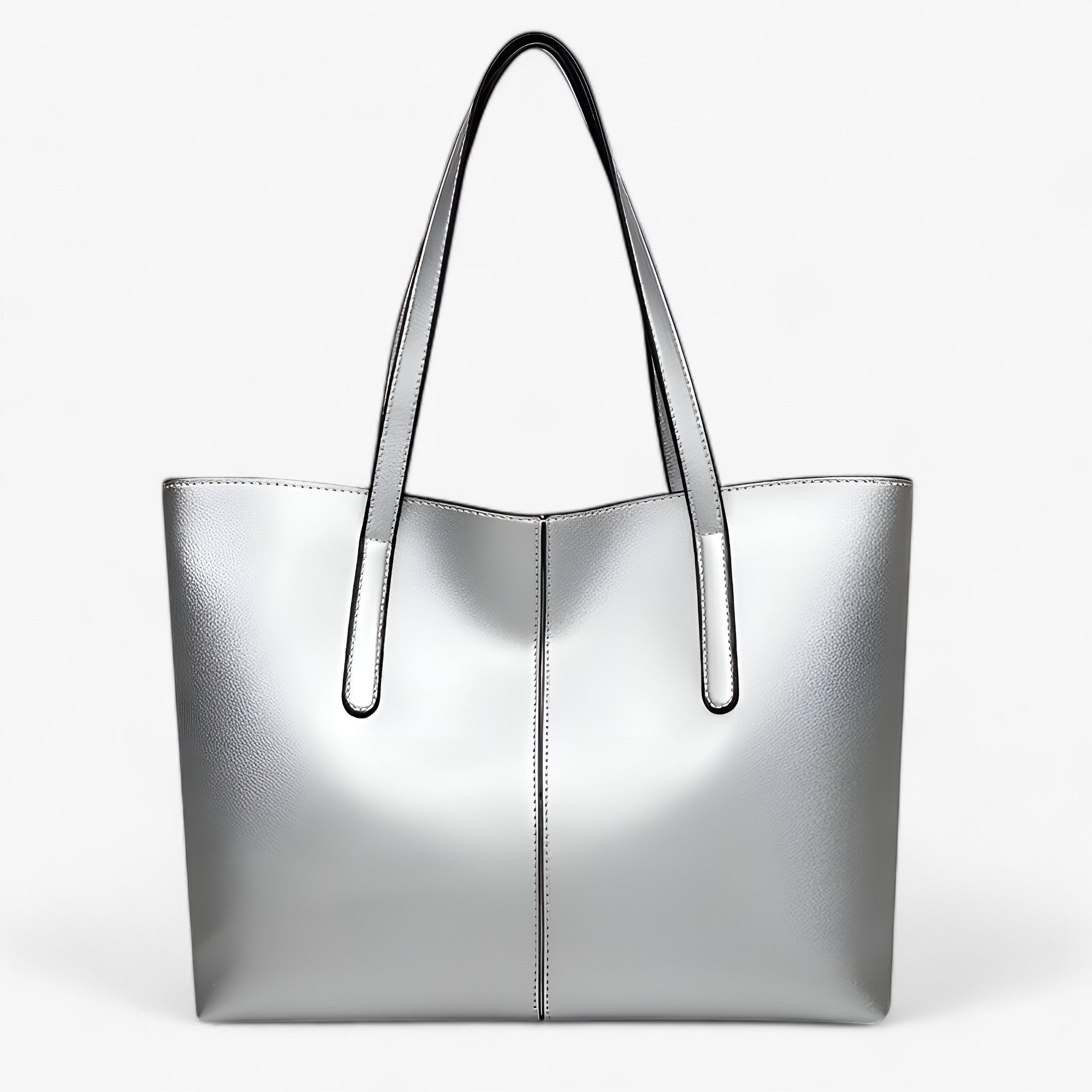 La tua borsa da donna – Spazio e qualità in pelle PU - Argento - bags borsa borsa donna donna pelle qualità Shoulder Bags spazio WOMEN Women's shoulder bag - Concept Palermo