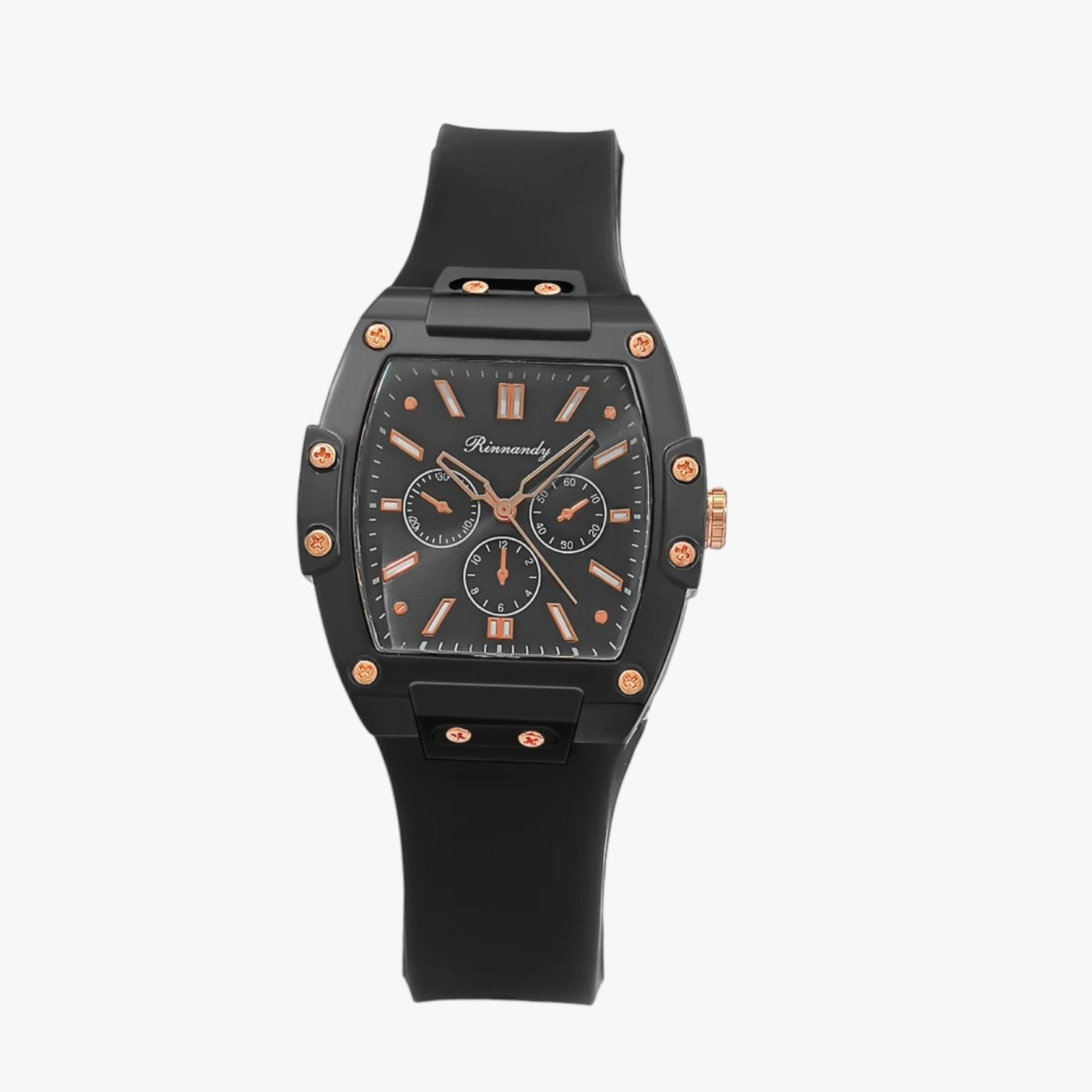 Orologio da donna e comodo con cinturino in silicone - Nero - cinturino donna ladies watch orologio orologio donna silicone watch watch for women watches women watch - Concept Palermo