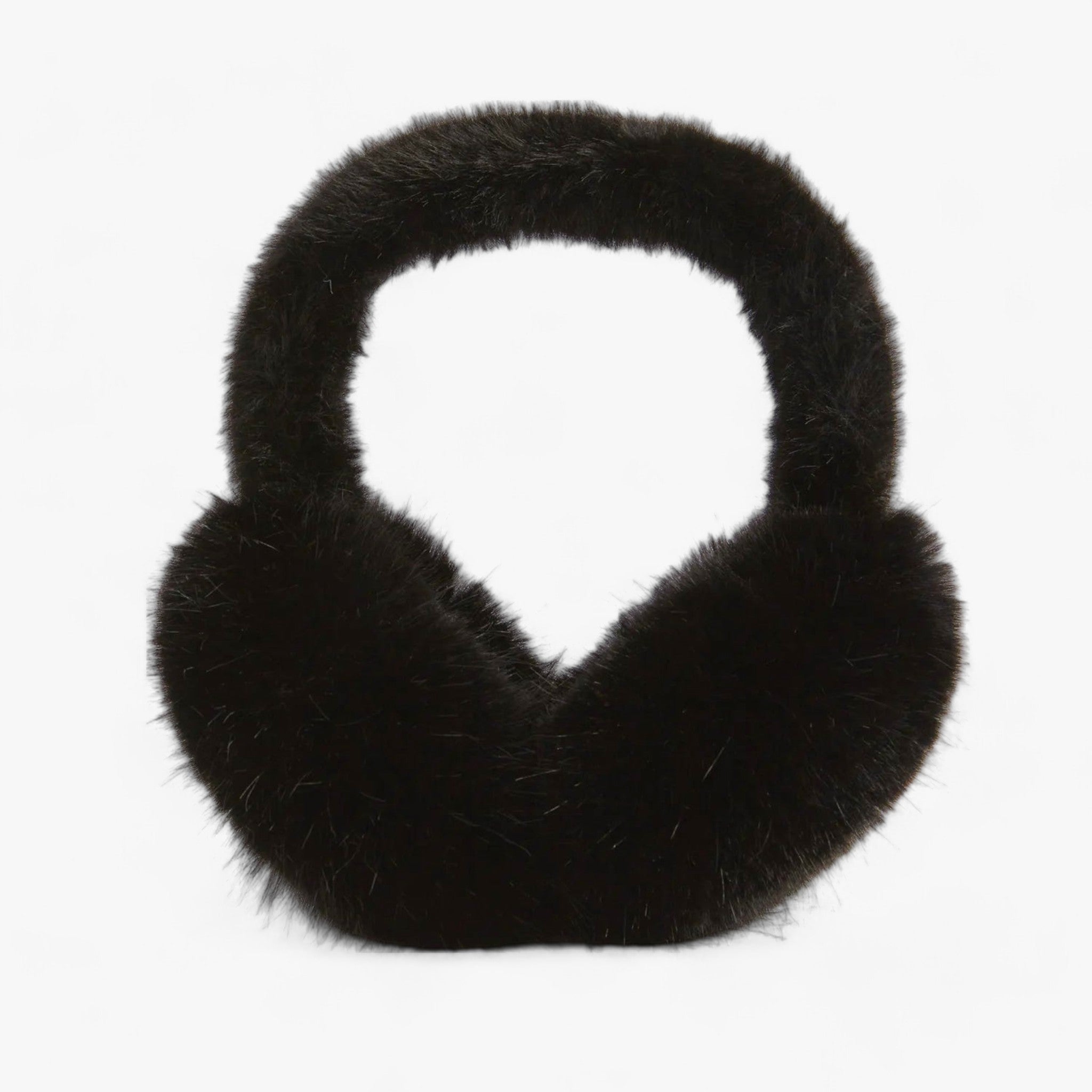 Scaldacorecchie artificiali in pile - Accogliente calore invernale Uomo - Capelli lunghi neri - accogliente artificiali calore earmuffs invernale pile scaldacorecchie scaldacorecchie artificiali - Concept Palermo