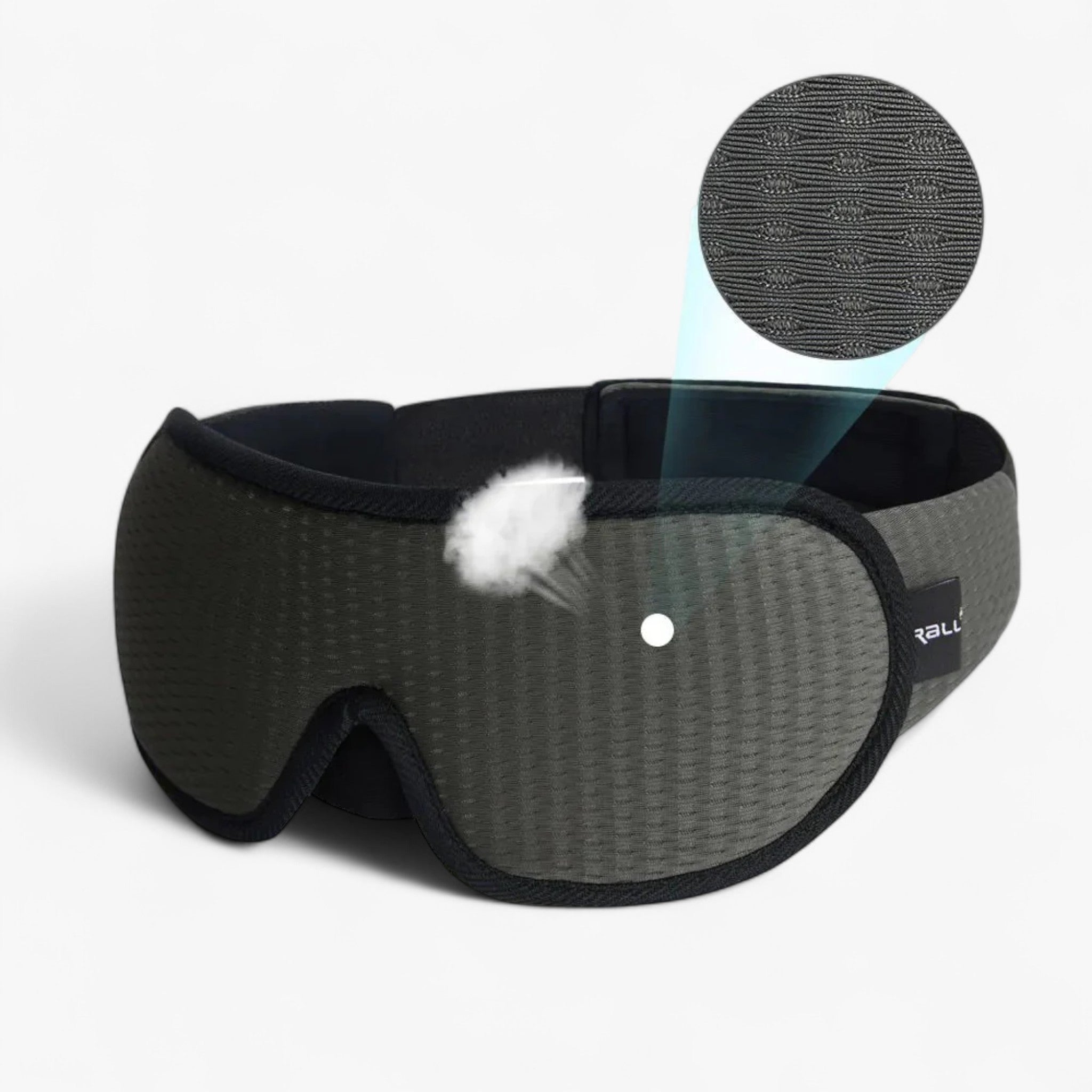 Maschera per gli Occhi UltraComfort 3D: Buio - Grigio - buio dreampro | maschera per gli occhi ultracomfort 3d: buio perfetto - € maschera maschera occhi Mask men occhi Sleeping Mask spring ultracomfort women - Concept Palermo