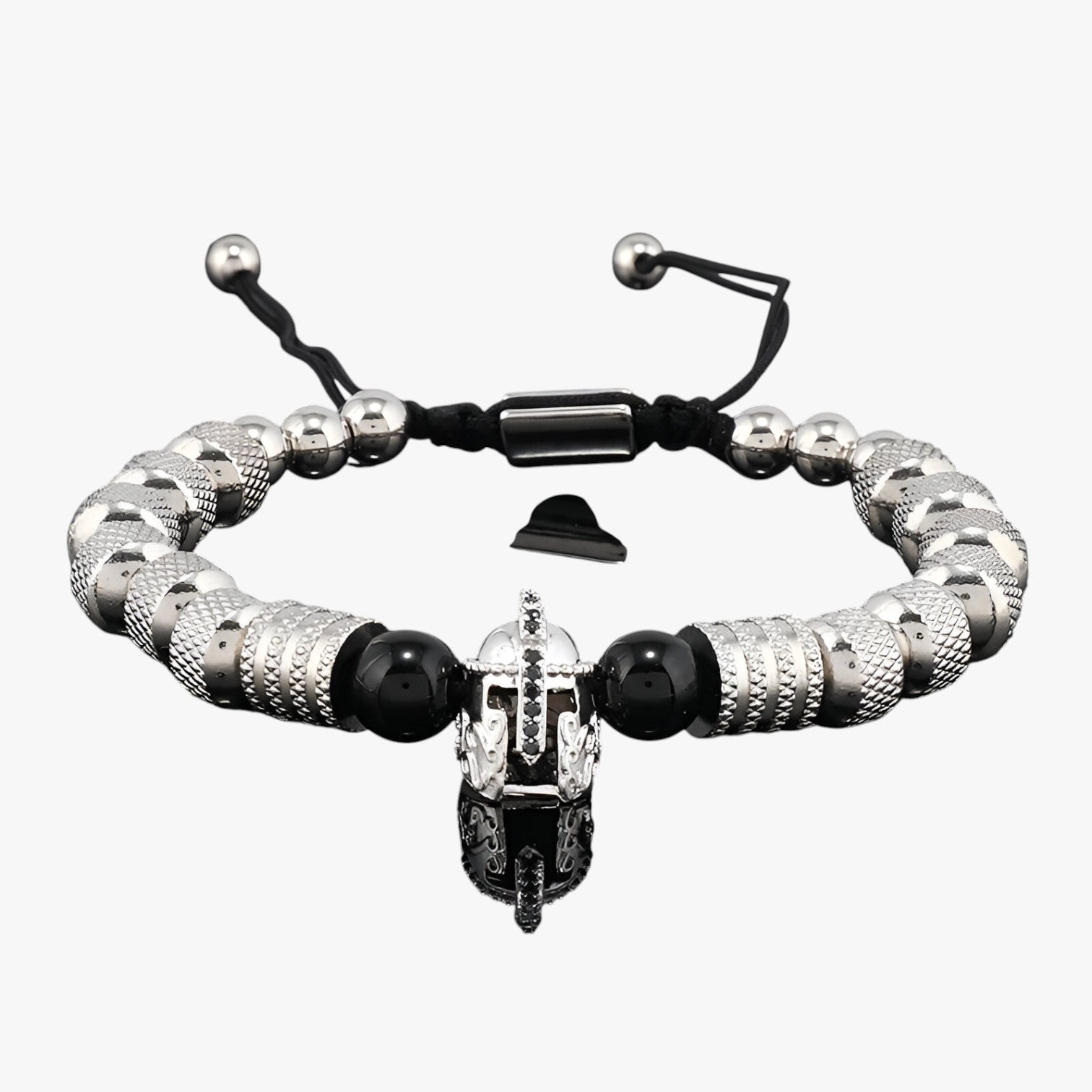 Stile audace e potenza – Porta lo spirito di un guerriero spartano - ARGENTO - audace BRACELET guerriero jewelry mens accessory mens bracelet porta potenza spartano spirito stile - Concept Palermo