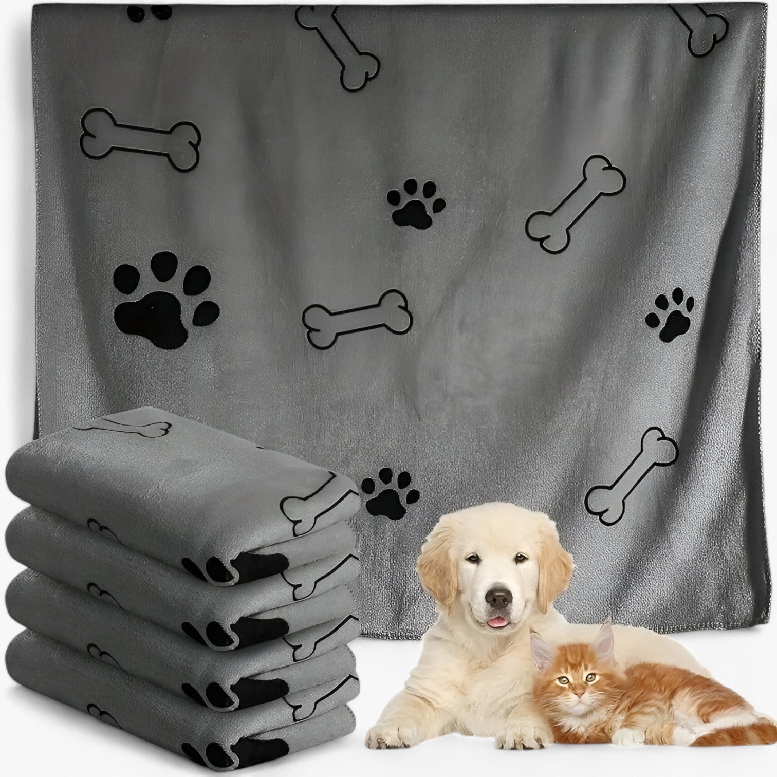 Asciugamano in Microfibra ad Asciugatura Rapida per Cani e Gatti - - asciugamano asciugamano microfibra asciugatura cani gatti microfibra pet pet accessories PET SUPPLIES pets & supplies rapida - Concept Palermo