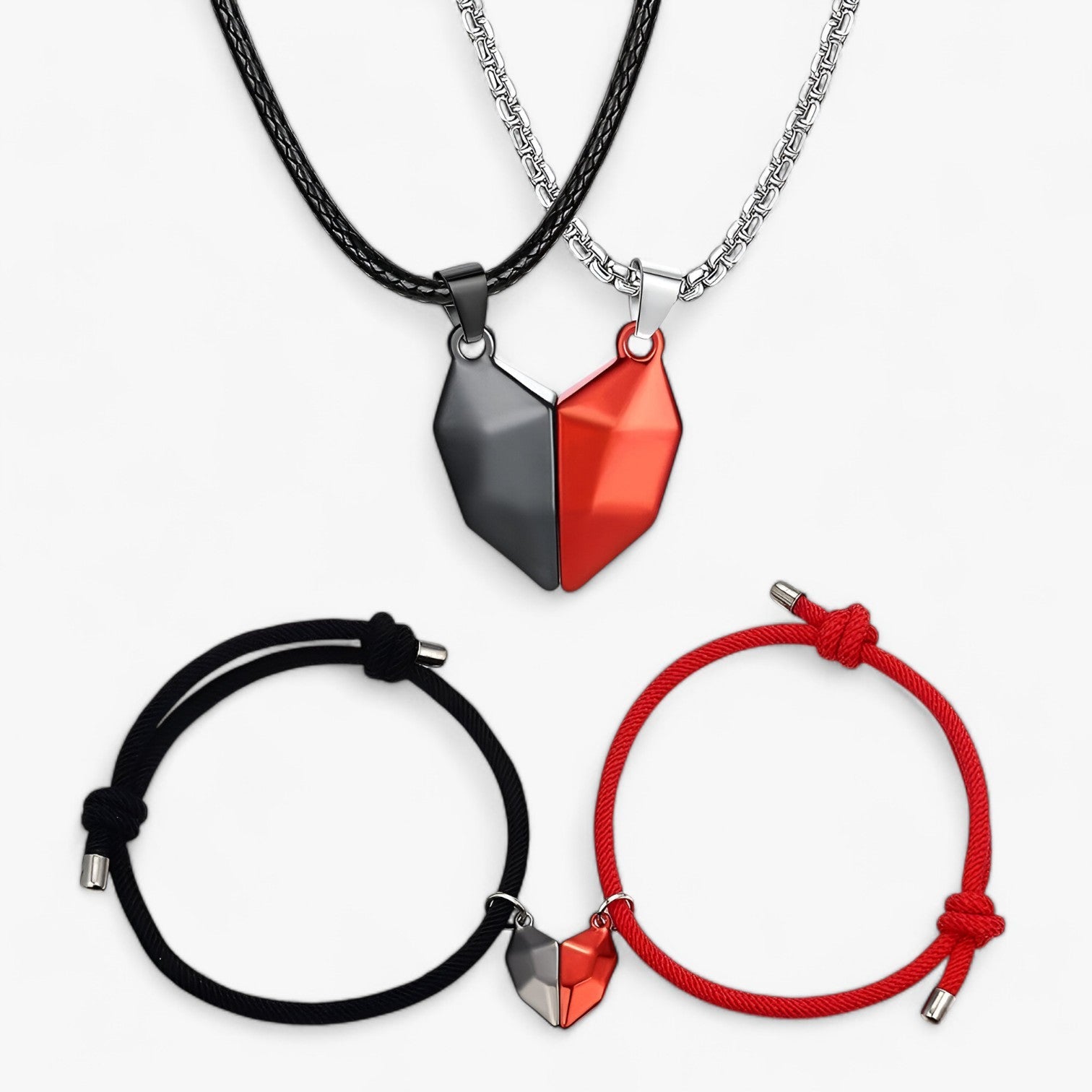 Set di controller di gioco magnetici per coppie - Connessione con stile - Rosso - Anniversary Engagement Gift Part connessione controller controller gioco coppie Gift Gifts for women gioco magnetici set di controller di gioco magnetici per coppie - connessione con stile - €25 stile valentines day gift - Concept Palermo
