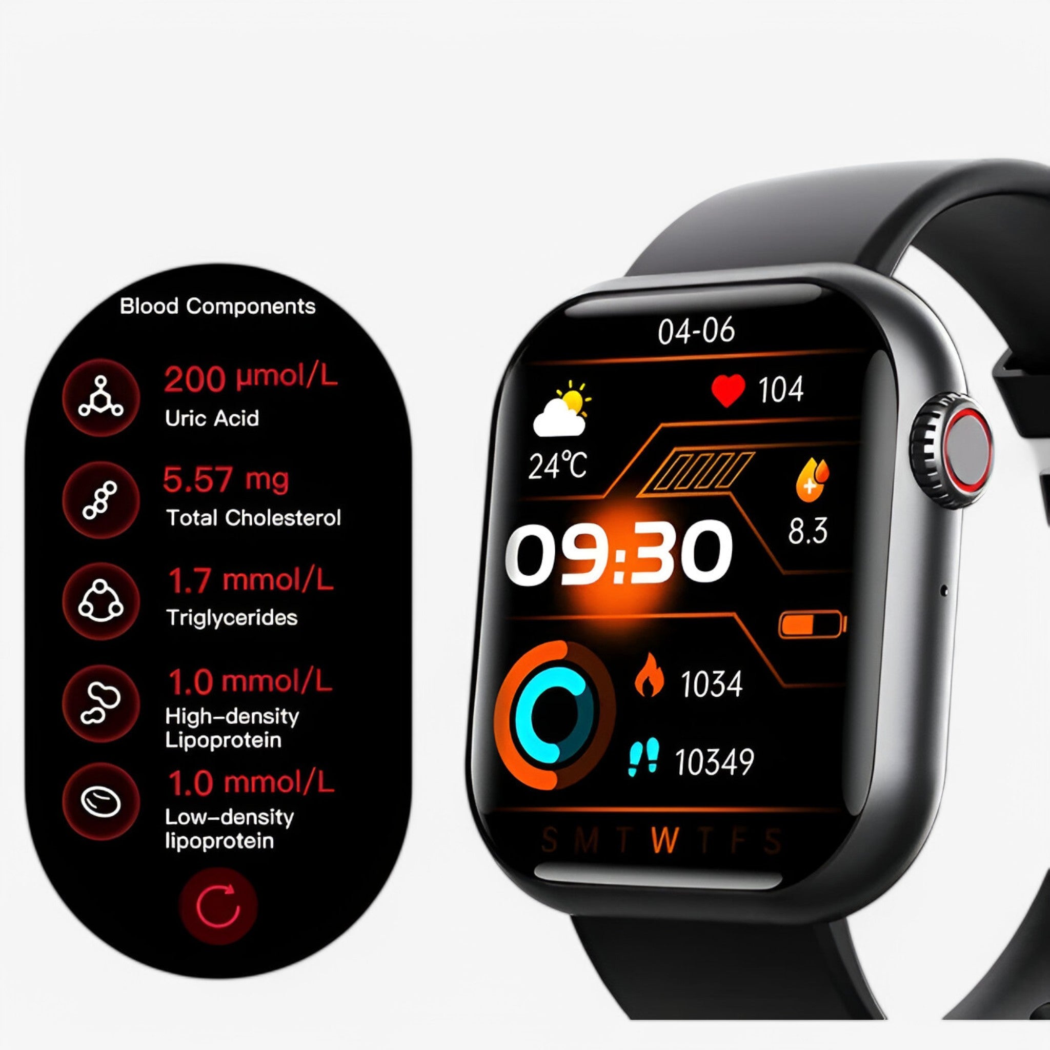 Smartwatch Sportivo Avanzato Uomo - - accessoires avanzato horloges smartwatch smartwatch sportivo sport sportivo uomo watches - Concept Palermo