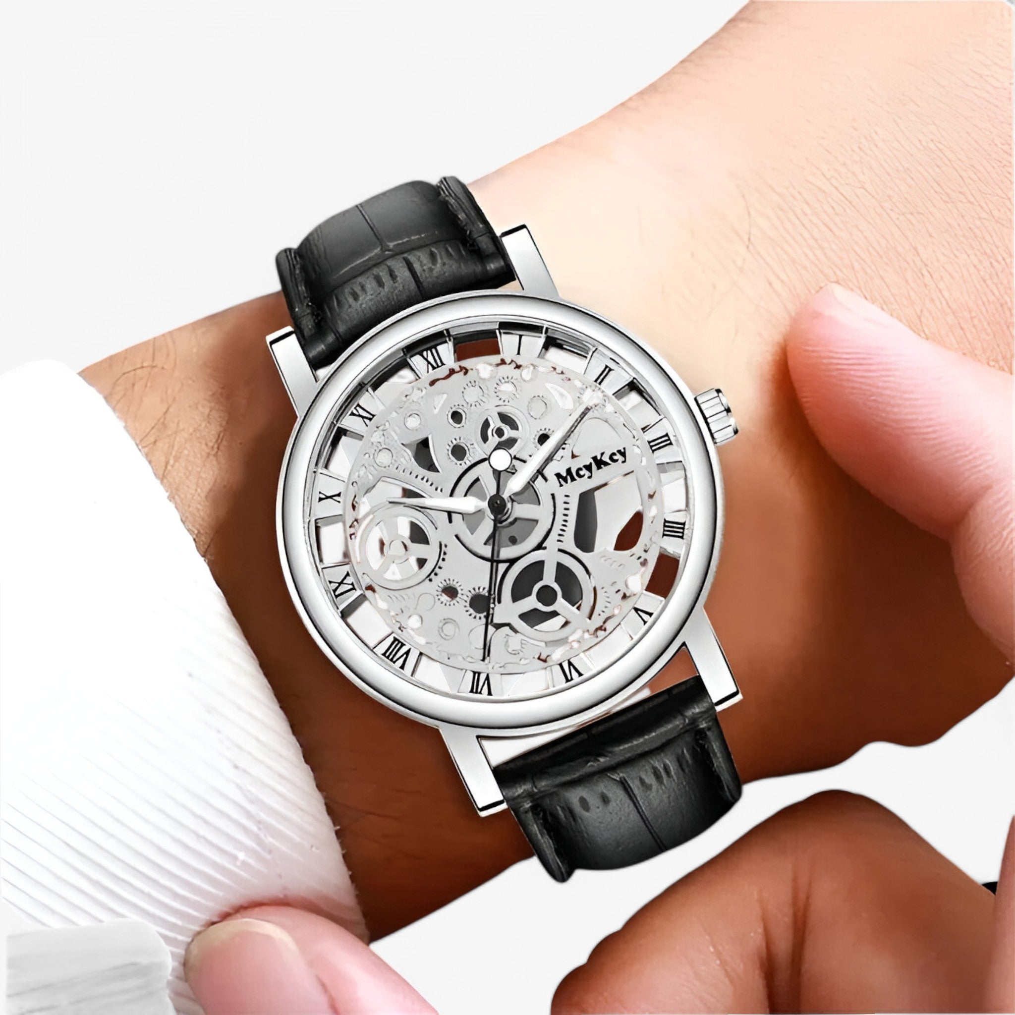 Orologio al quarzo con cinturino traforato Uomo - - cinturino men watch orologio orologio quarzo quarzo traforato uomo watch for men watches - Concept Palermo