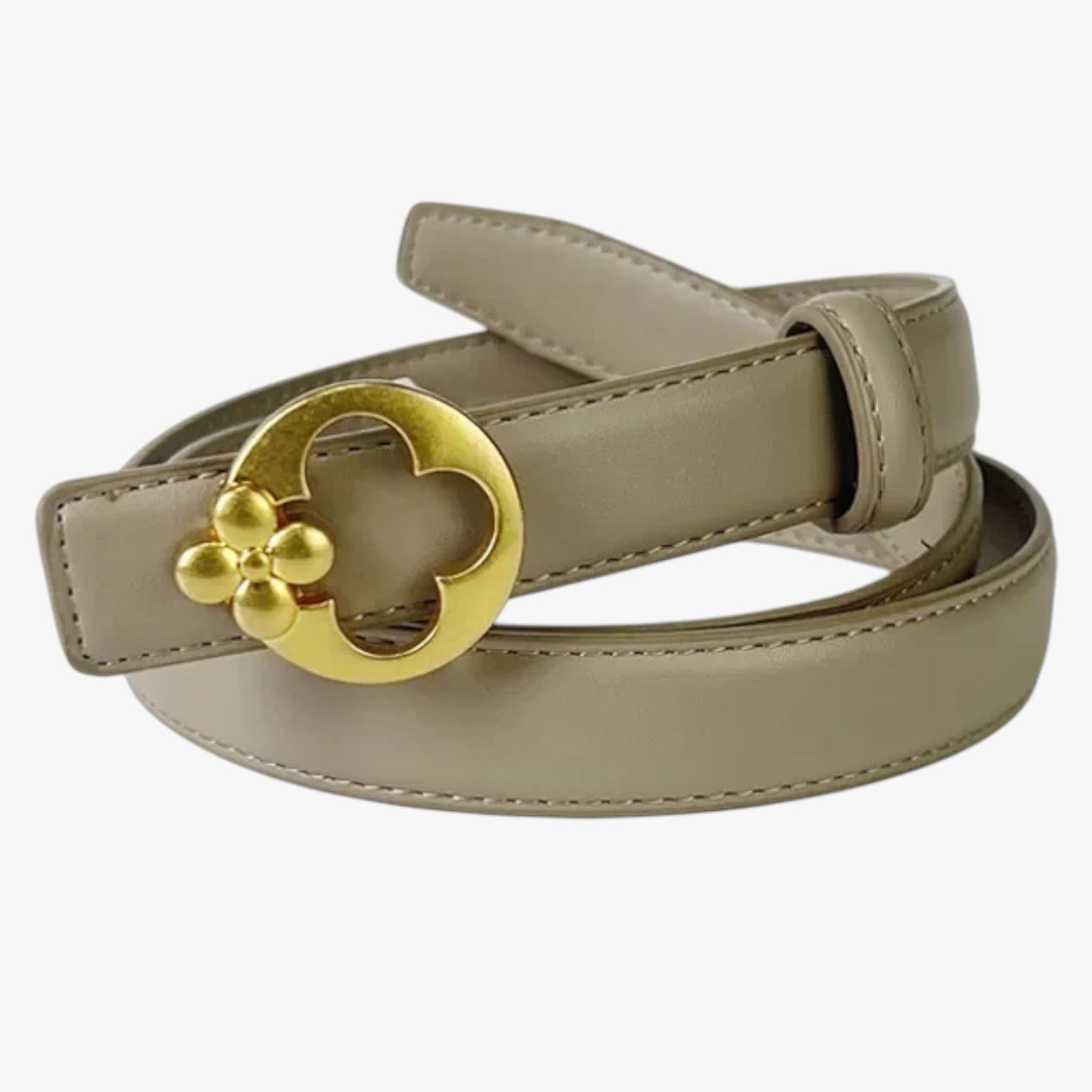 Cintura Donna 2025 Eleganza Casual con Fibbia Designer - khaki 105cm-110cm - Belts casual cintura cintura donna designer donna eleganza fibbia waist belt for women Womens belt - Concept Palermo