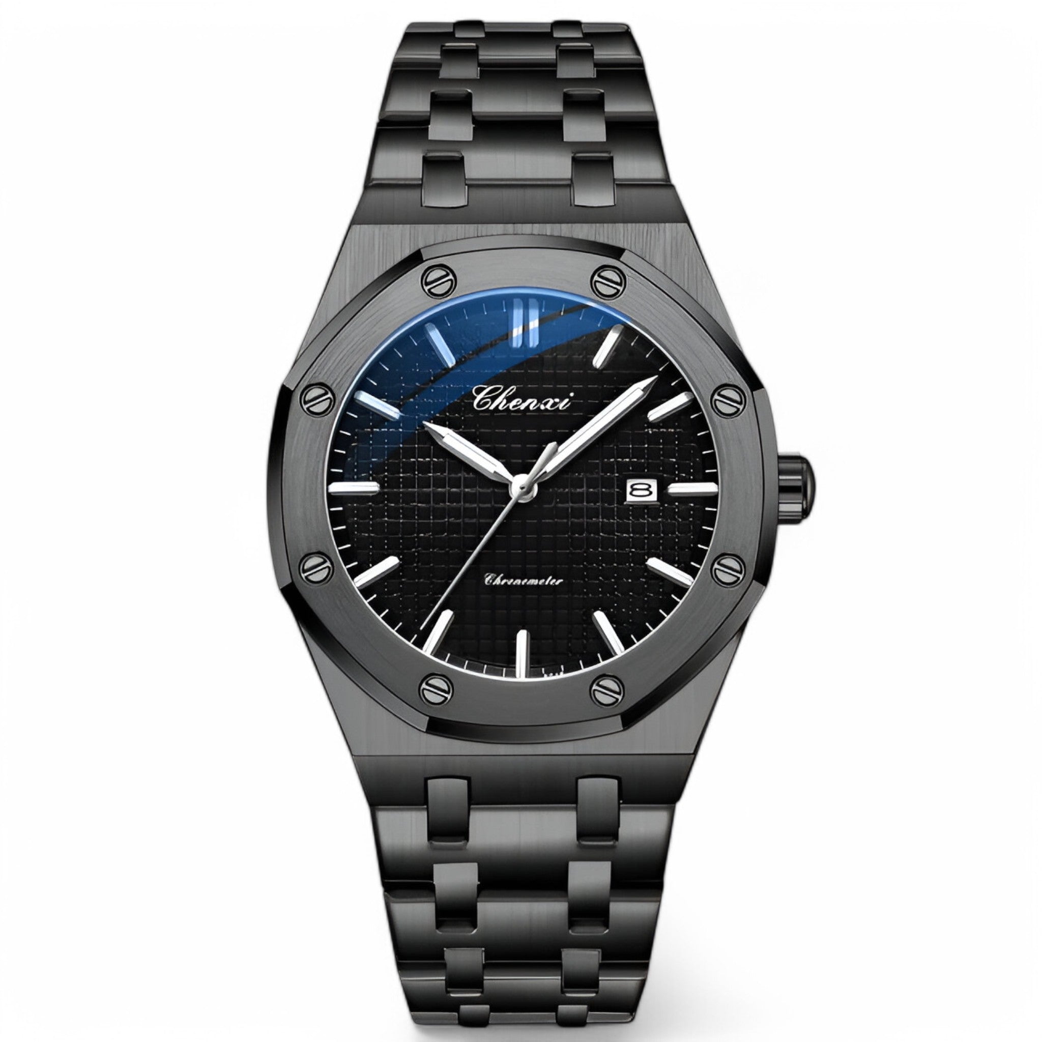 Orologio al Quarzo Dorato Uomo - Tutto nero - accessoires horloges orologio orologio quarzo quarzo uomo watches - Concept Palermo