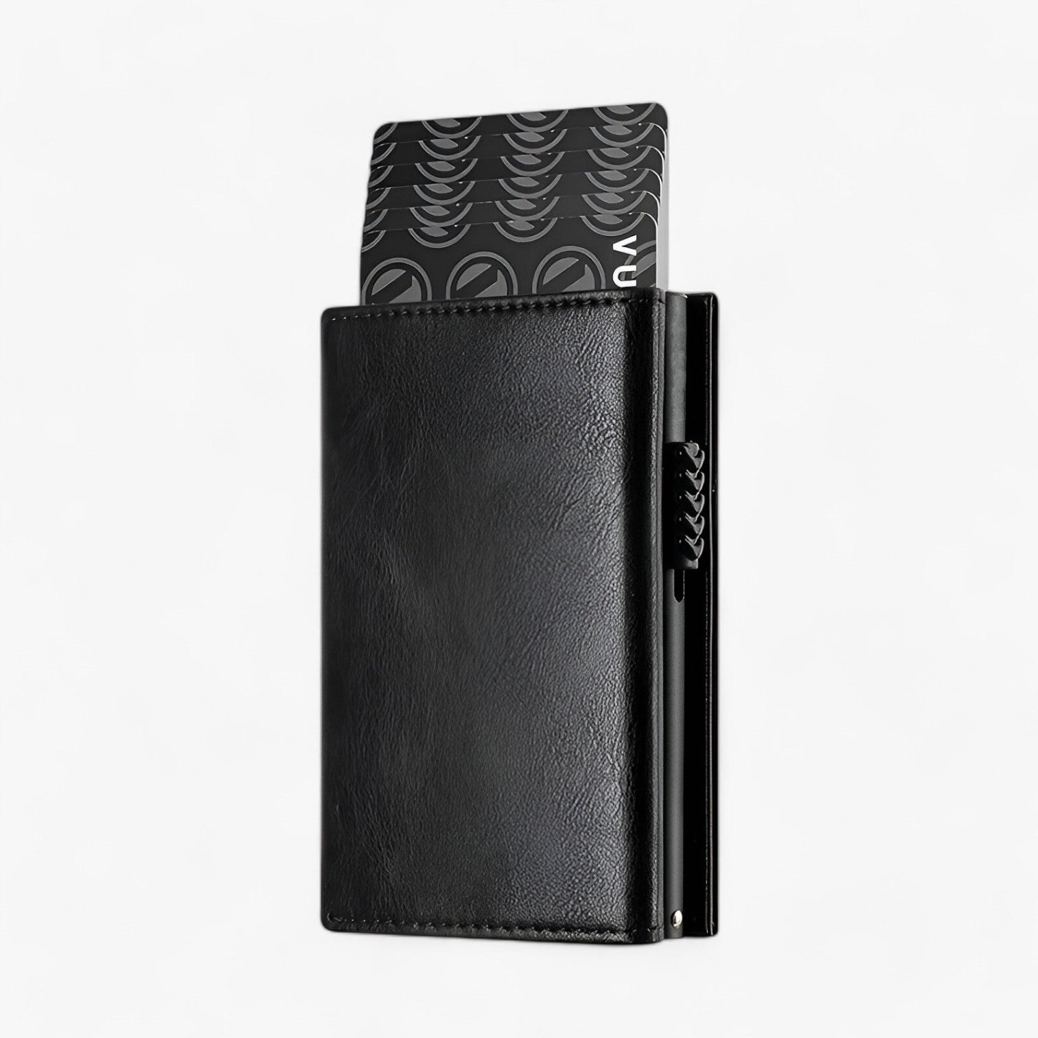 Portafoglio Bi-Fold RFID Sicuro con Tasca per Monete Uomo - Nero - fold mens accessory mens wallet monete portafoglio rfid sicuro tasca uomo wallet wallets - Concept Palermo