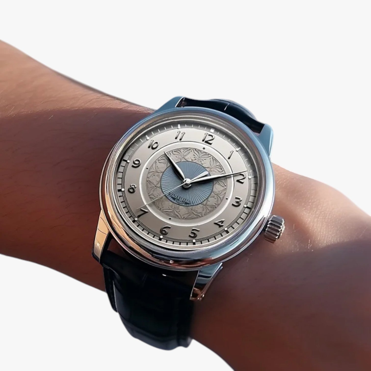 Orologio Uomo Classico Elegante con Cinturino in Vera Pelle, Impermeabile - - business impermeabile orologio orologio uomo pelle stile uomo watch watches WATCHES FOR MEN - Concept Palermo