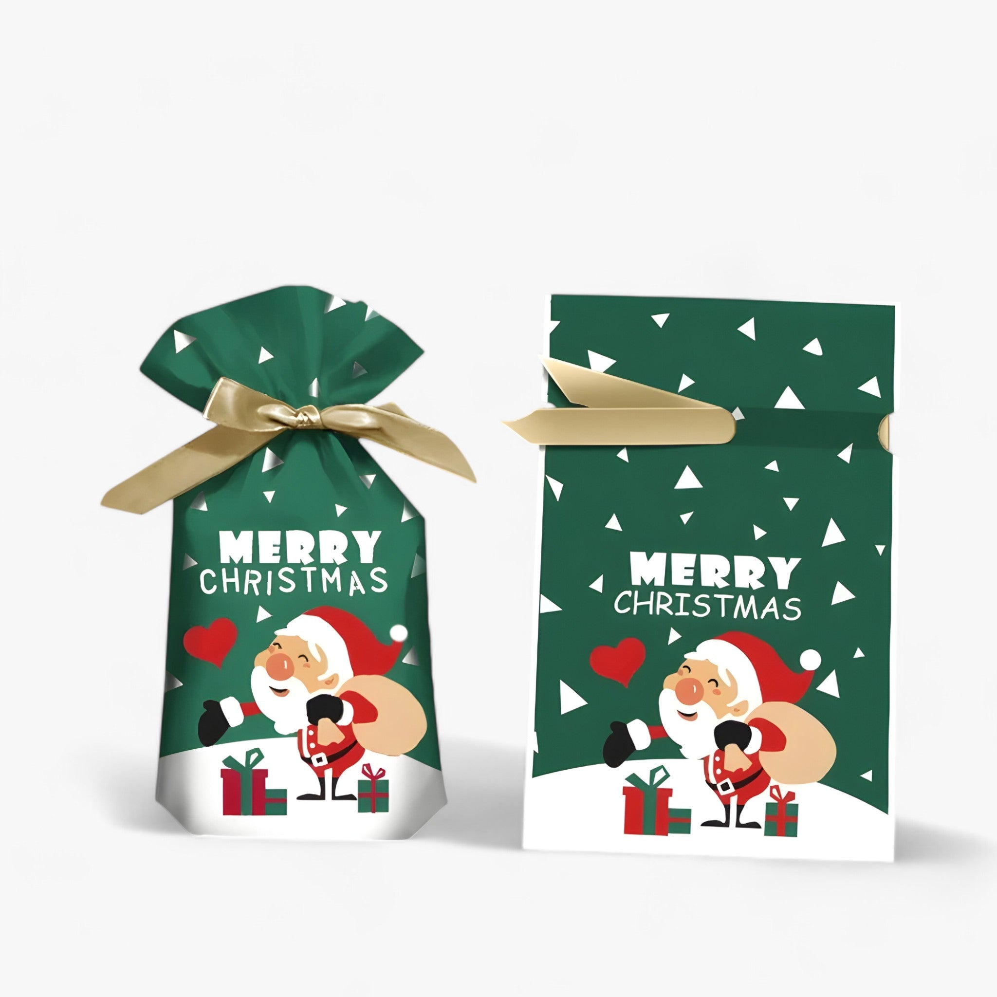 Sacchetto di Caramelle Natalizie Donna - Verde 2 1 +1 GRATIS - accessori festivi Babbo Natale caramelle caramelle e dolci carta da regalo e accessori confezione natalizia decorazioni natalizie design festivo donna feste e celebrazioni materiali riutilizzabili natalizie regali di Natale sacchetto sacchetto caramelle sacchetto di caramelle - Concept Palermo