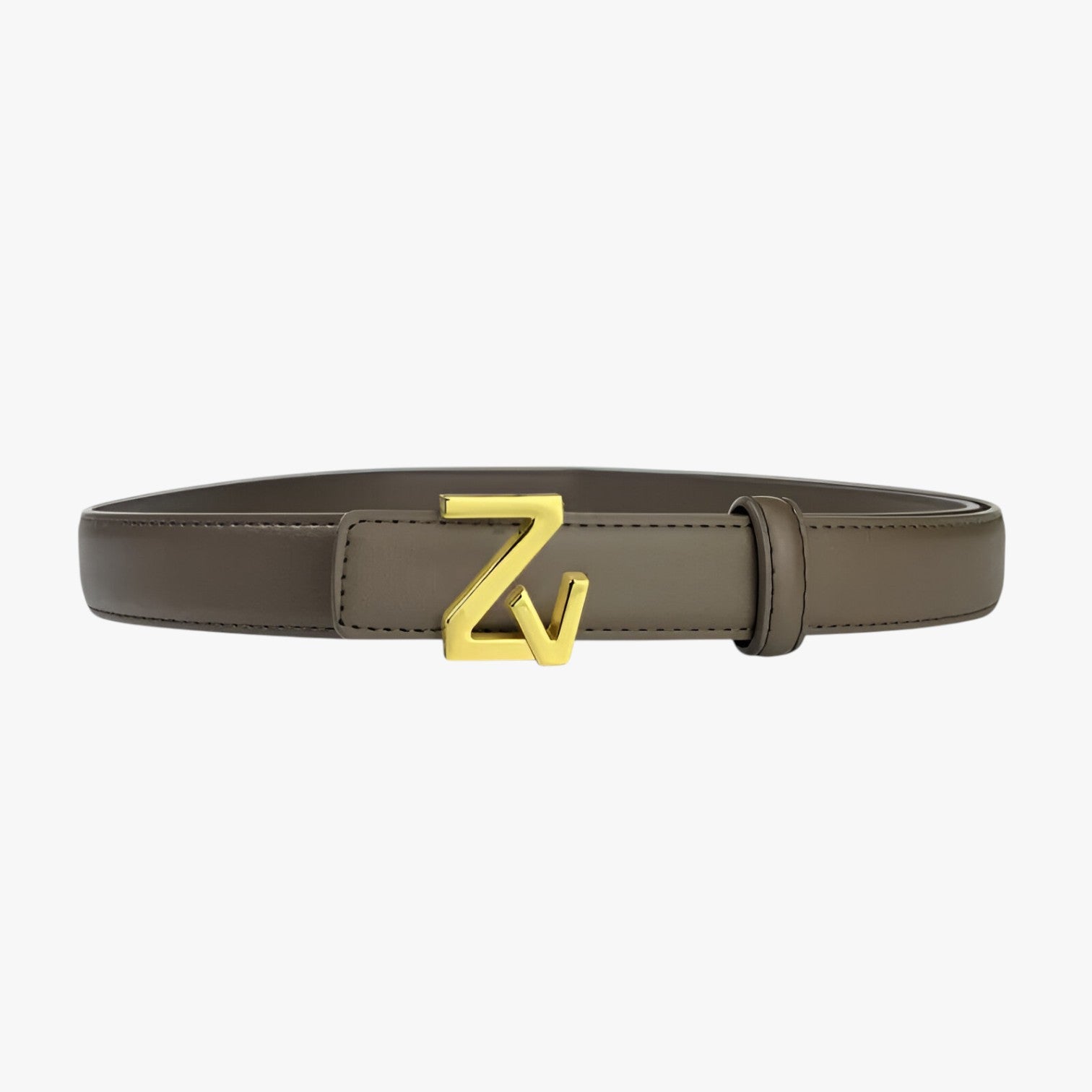 Cintura da donna con fibbia ZV - grigio 110cm - Belts cintura cintura donna donna fibbia waist belt for women women belt round women belts Womens belt - Concept Palermo