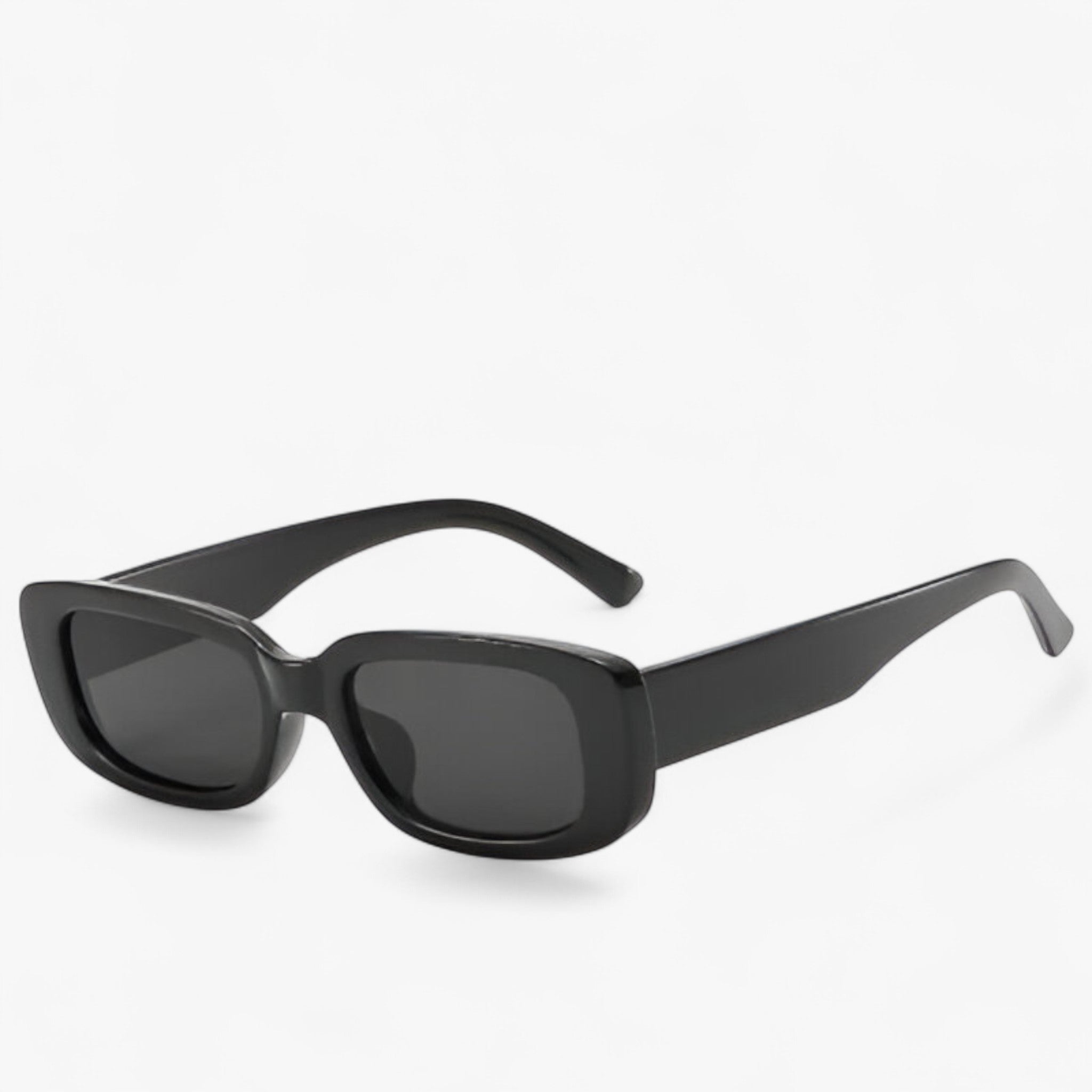 Occhiali da sole rettangolari retrò unisex con lenti nere Uomo - nero grigio Come mostrato - Fashion Sunglasses lenti mens sunglasses nere occhiali occhiali sole Polarized man sunglasses polarized sunglasses women retr rettangolari sole sun glasses Sun protection Sunglasses sunglasses polarized men - Concept Palermo