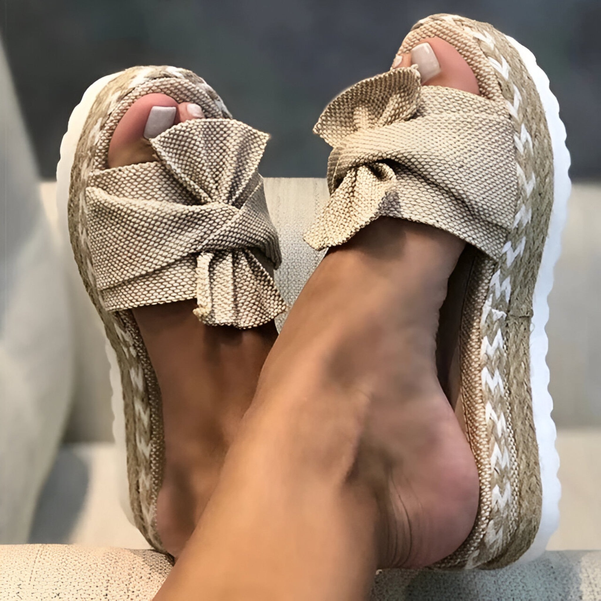 Sandali Rosa Pastello da Donna - Beige - comfy sandals donna fashion sandals must-have sandals pastello sandali sandali pastello sandals - Concept Palermo