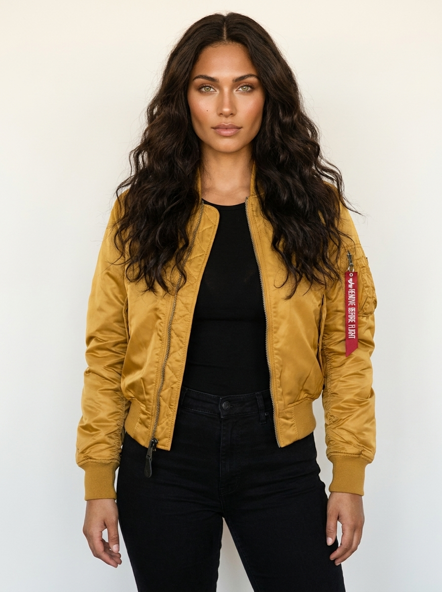 Bomber classico con dettagli utility