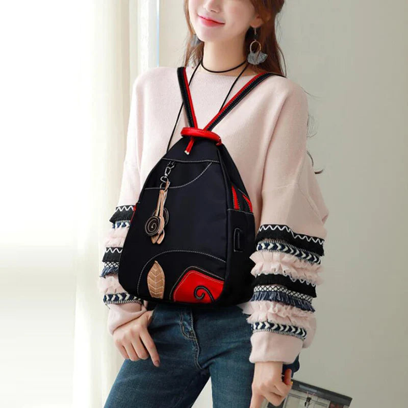 Zaino in nylon impermeabile e spazioso per la scuola e i viaggi Uomo - - Backpacks Bags impermeabile nylon scuola spazioso uomo viaggi women bags zaino - Concept Palermo