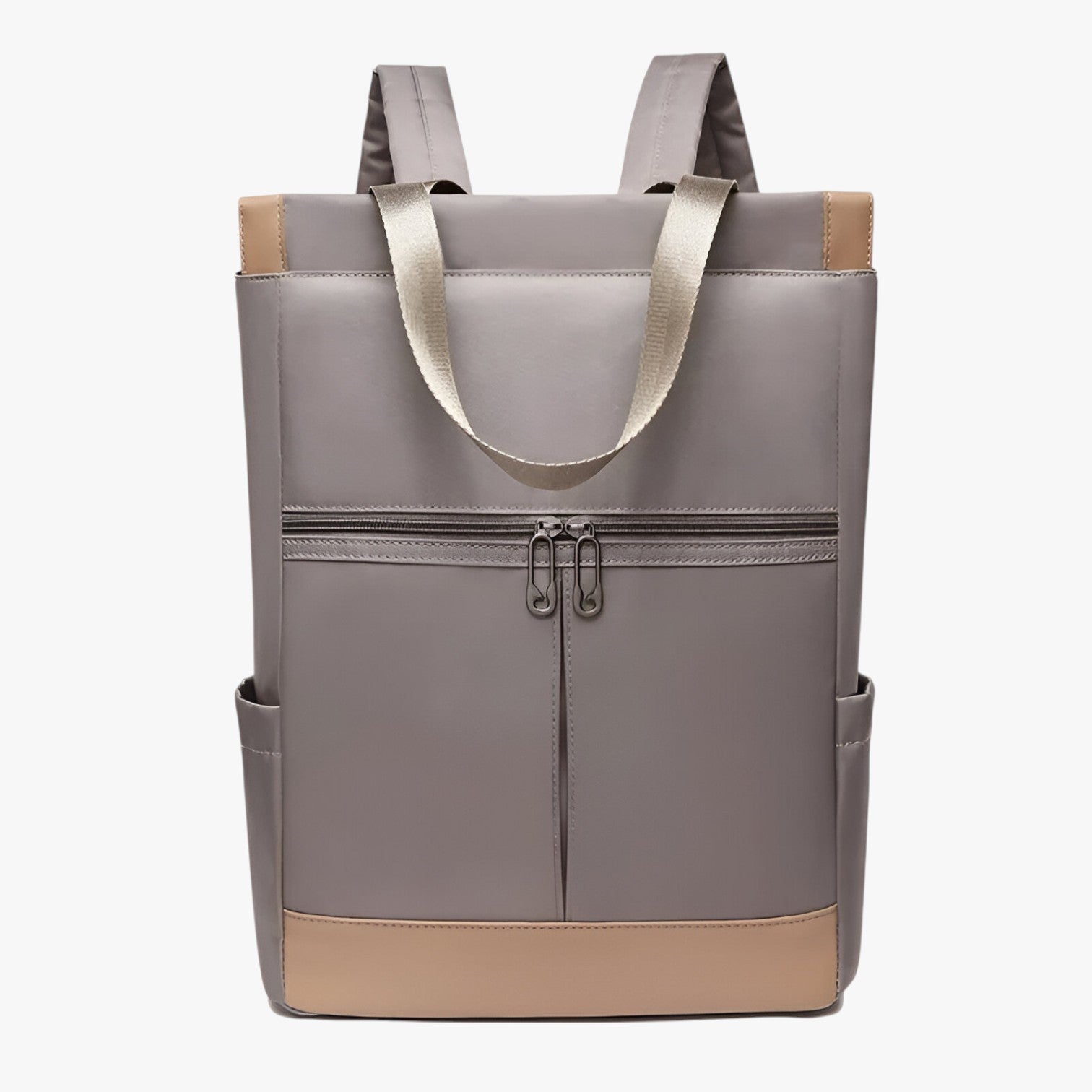 Zaino scolastico leggero e capiente Uomo - cachi 40cm 30cm 12cm - Backpacks Bags capiente leggero scolastico uomo women bags zaino zaino scolastico - Concept Palermo