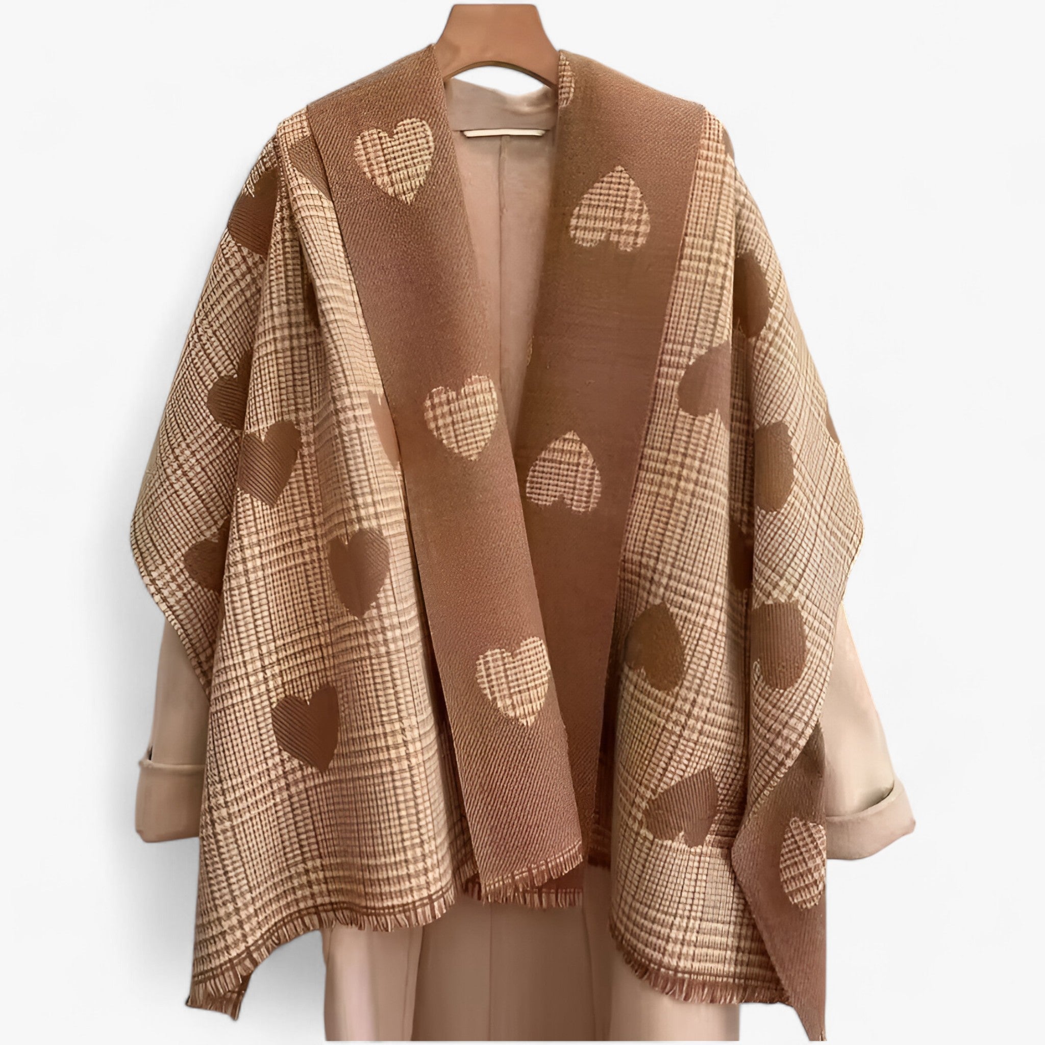 Sciarpa in Cashmere Doppia Faccia – Calda Lusso con Design Uomo - - calda cashmere design doppia faccia scarves & shawls sciarpa sciarpa cashmere - Concept Palermo