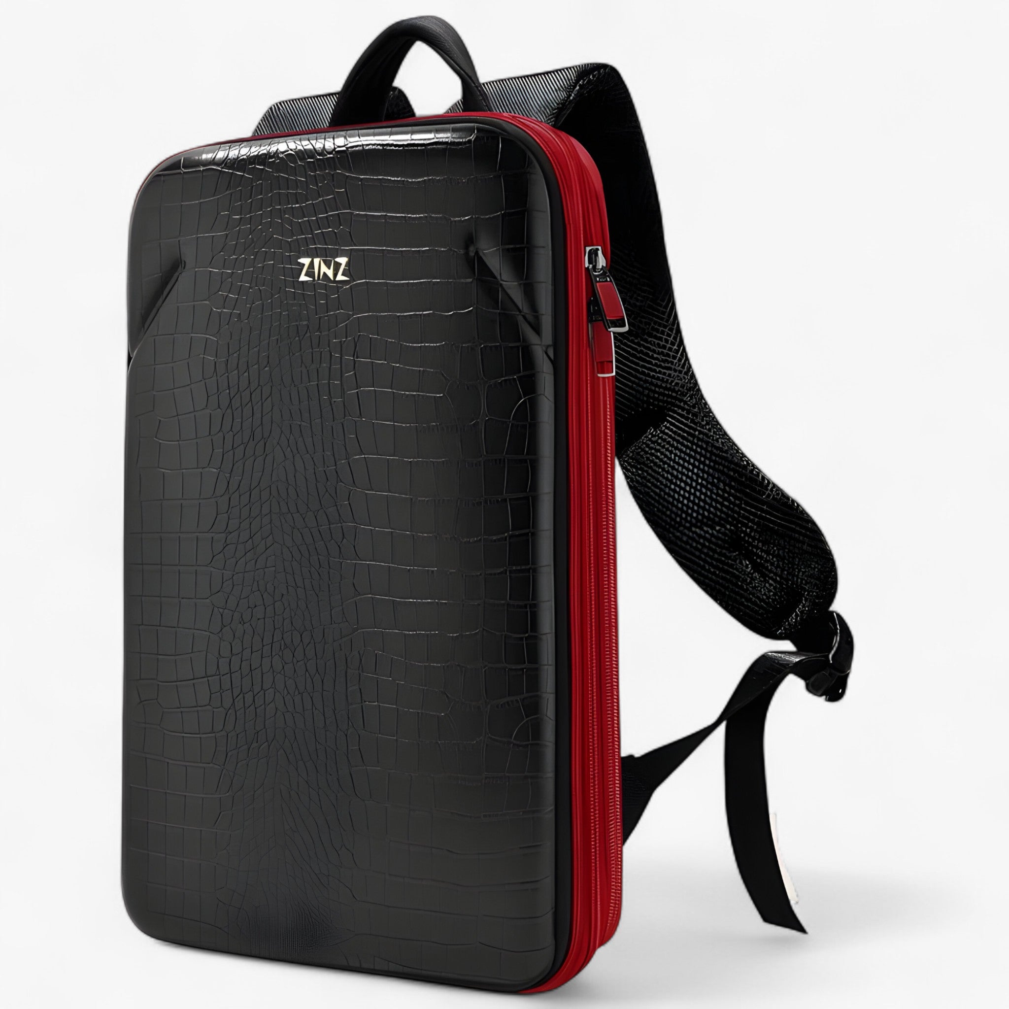 Zaino da lavoro espandibile con porta USB - Nero rosso - Backpacks bags espandibile lavoro porta zaino zaino lavoro - Concept Palermo