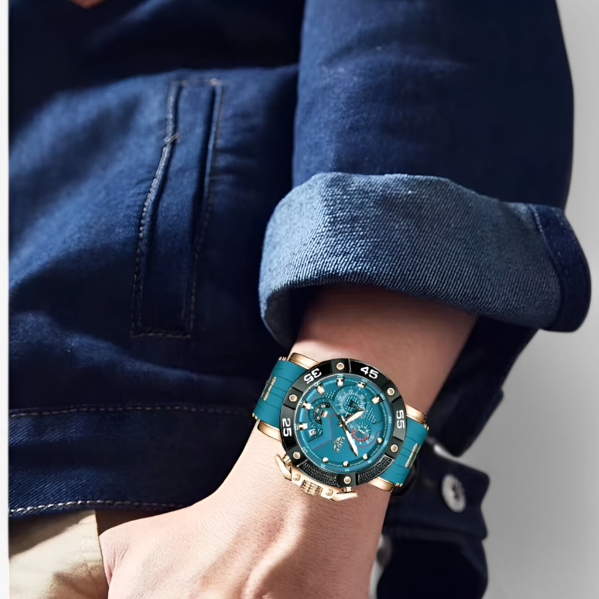 Orologio da uomo militare sportivo al quarzo “Paco – Creato Per Chi Ama L’Azione.” - - azione creato militare orologio orologio uomo paco quarzo sportivo watch for men - Concept Palermo