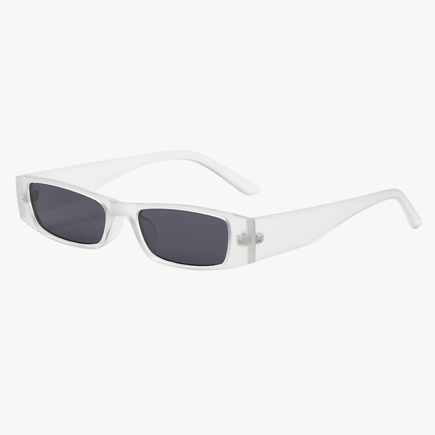 Retro Slim Cat-Eye Occhiali da sole – Stile audace, protezione UV - Opaco trasparente - audace Fashion Sunglasses occhiali polarized sunglasses women protezione Rectangular Sunglasses retro retro slim slim sole stile Sunglasses - Concept Palermo
