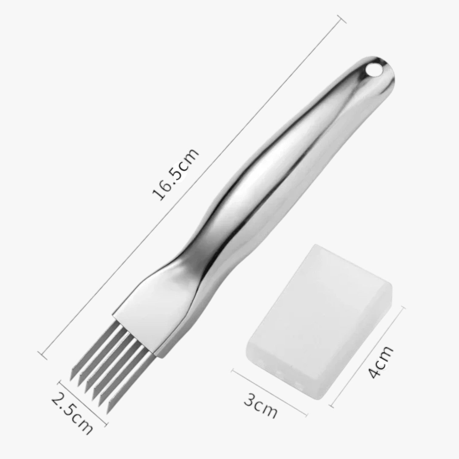 Tagliapuntine Multifunzione 2025 Inox, Affetta Cipolle & Tritaghiaccio in Uno Uomo - - affetta cipolle inox Kitchen kitchen & dining kitchen gadgets kitchen tools multifunzione tagliapuntine tagliapuntine multifunzione tritaghiaccio - Concept Palermo