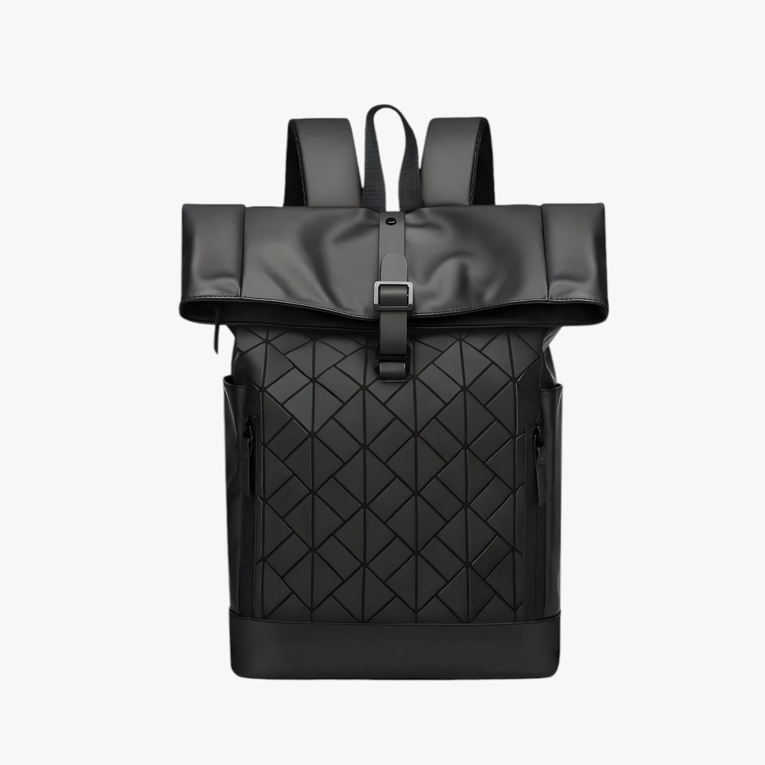 Zaino Versatile da Uomo per Laptop e Uso Quotidiano - nero - bag bags laptop Leather Bag mens bag quotidiano uomo versatile zaino zaino versatile - Concept Palermo