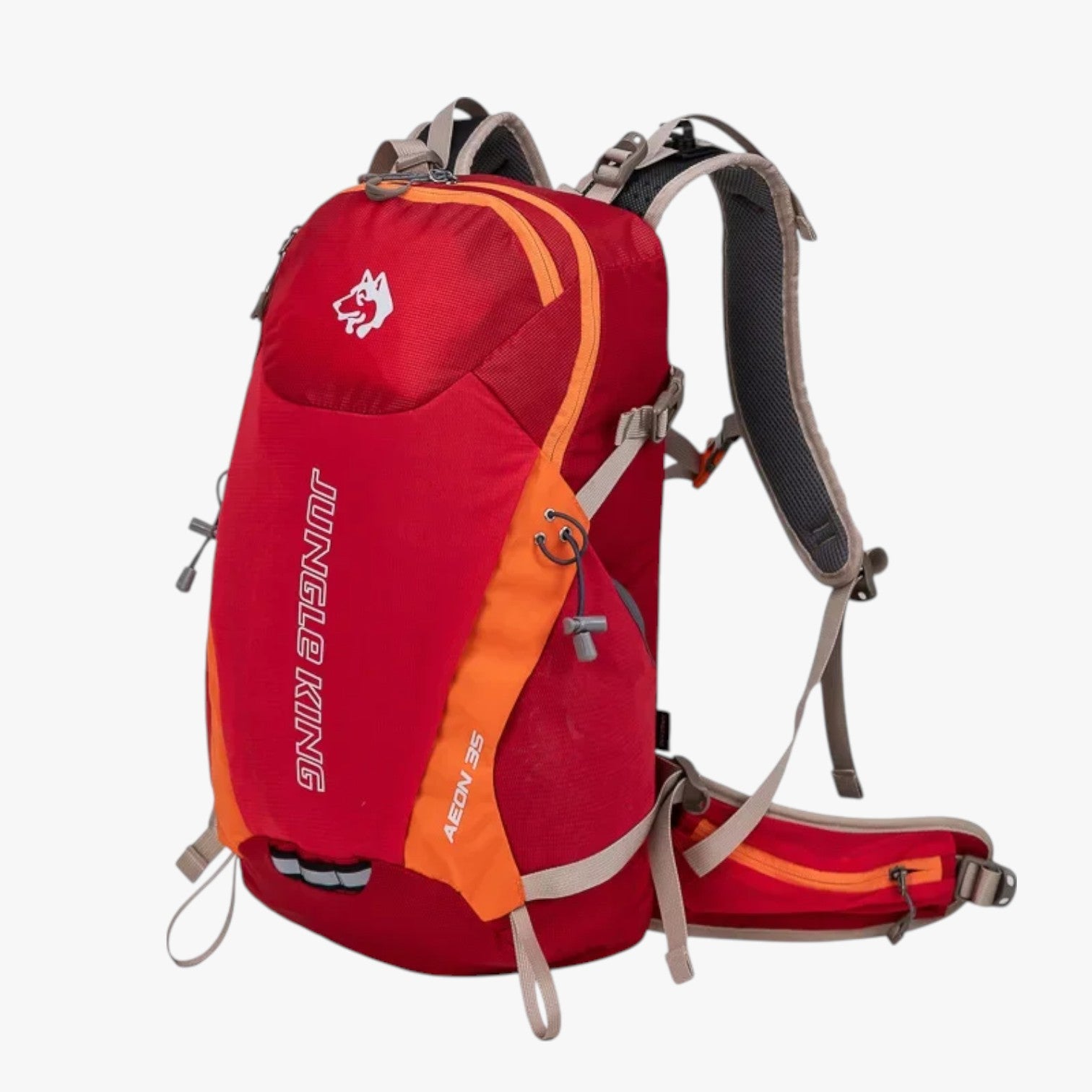 Zaino Trekking Zanzibar 35L Leggero e Versatile per Escursioni e Viaggi - Rosso 30 - 40L - Bags bags for men escursioni leggero men bag mens bag trekking versatile viaggi zaino zaino trekking - Concept Palermo