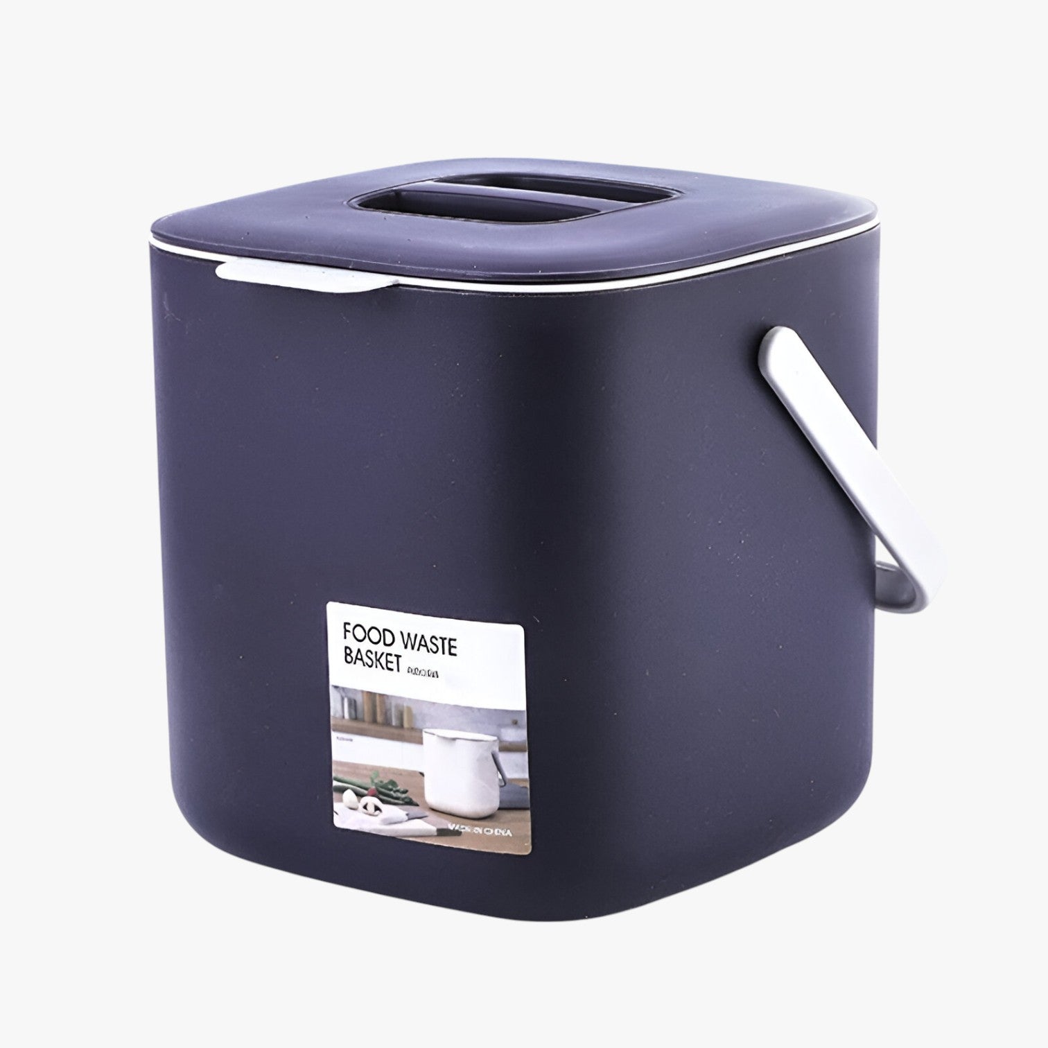 Cestino per compostaggio senza odori e facile da usare con coperchio - Prugna - cestino cestino compostaggio compostaggio coperchio facile Kitchen kitchen & dining kitchen accessory kitchen tools odori usare - Concept Palermo