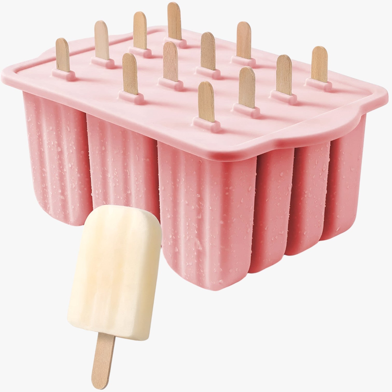 Stampi per Gelato Estivi – Facili Gelati Fai-da-te per Snack Rinfrescanti Uomo - 12 grid-rosa - estivi facili gelati gelato Kitchen kitchen & dining kitchen accessory kitchen tools rinfrescanti snack stampi - Concept Palermo
