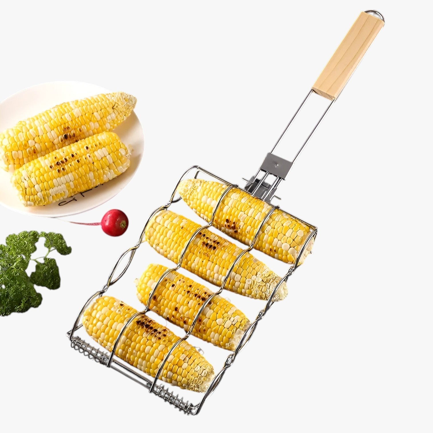 Griglia per mais pieghevole – Cottura e facile da trasportare Uomo - - cottura facile griglia griglia mais Kitchen kitchen & dining kitchen accessory kitchen tools mais pieghevole trasportare - Concept Palermo