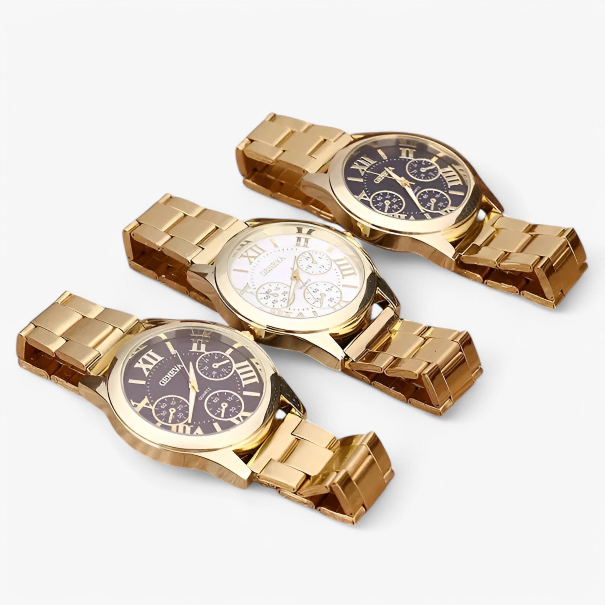 Orologio casual da uomo in acciaio con 3 quadranti - - acciaio casual female watch orologio orologio casual quadranti uomo watch for women watches - Concept Palermo