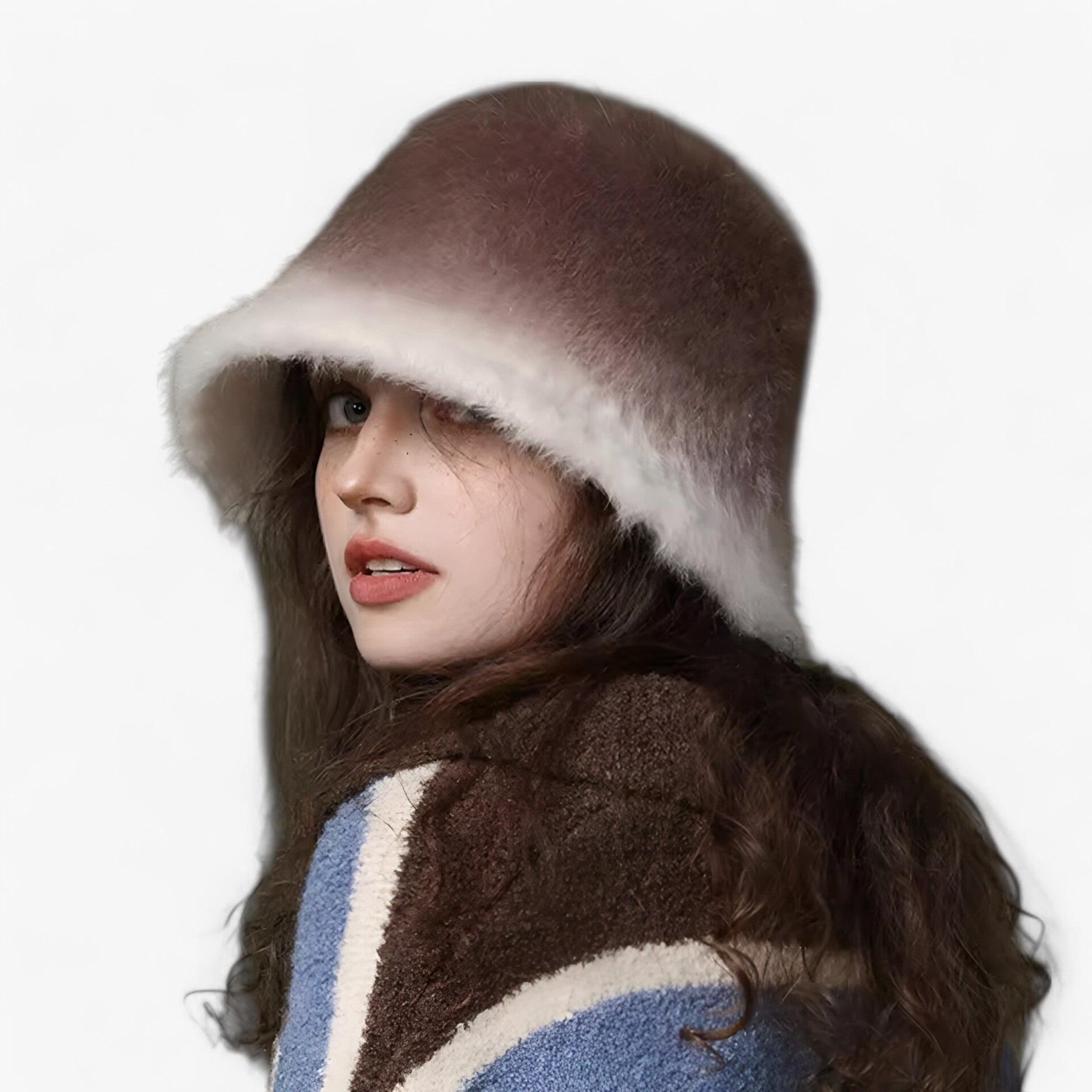 Stivale da pescatore in pelliccia di coniglio caldo - stile e comfort - Khaki 56-58CM - caldo comfort coniglio pelliccia pescatore stile stivale stivale pescatore women's hat - Concept Palermo