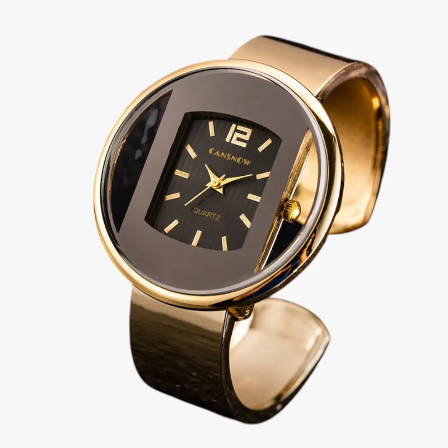 Orologio da donna con bracciale in acciaio alla moda - Oro nero - acciaio alla bracciale donna female watch ladies watch moda orologio orologio donna watch watch for women watches wrist watches for women - Concept Palermo
