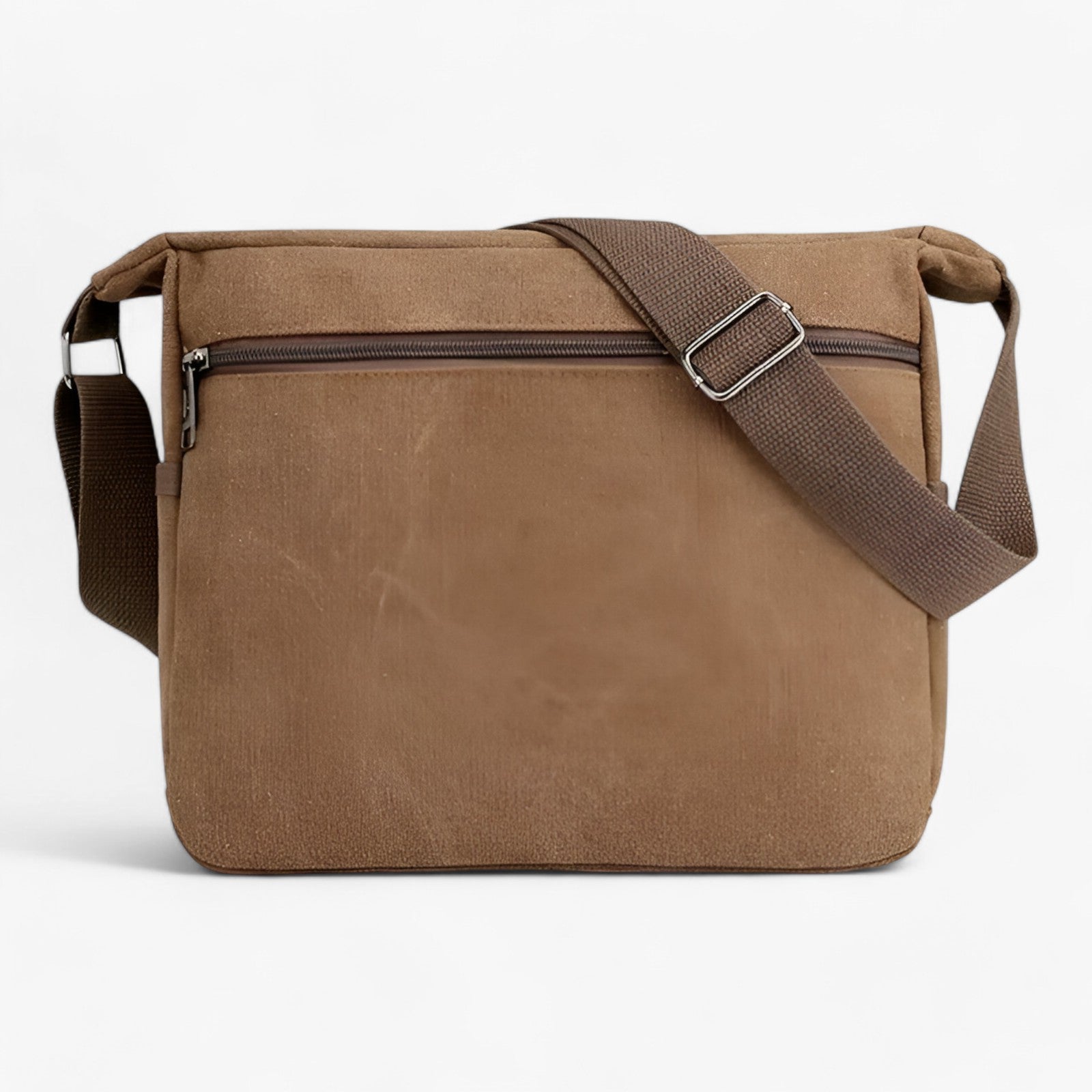 Borsa a spalla multifunzionale in canvas per uomini Uomo - Caffè - bag bags borsa borsa spalla canvas mens bag multifunzionale Shoulder bags spalla uomini uomo - Concept Palermo