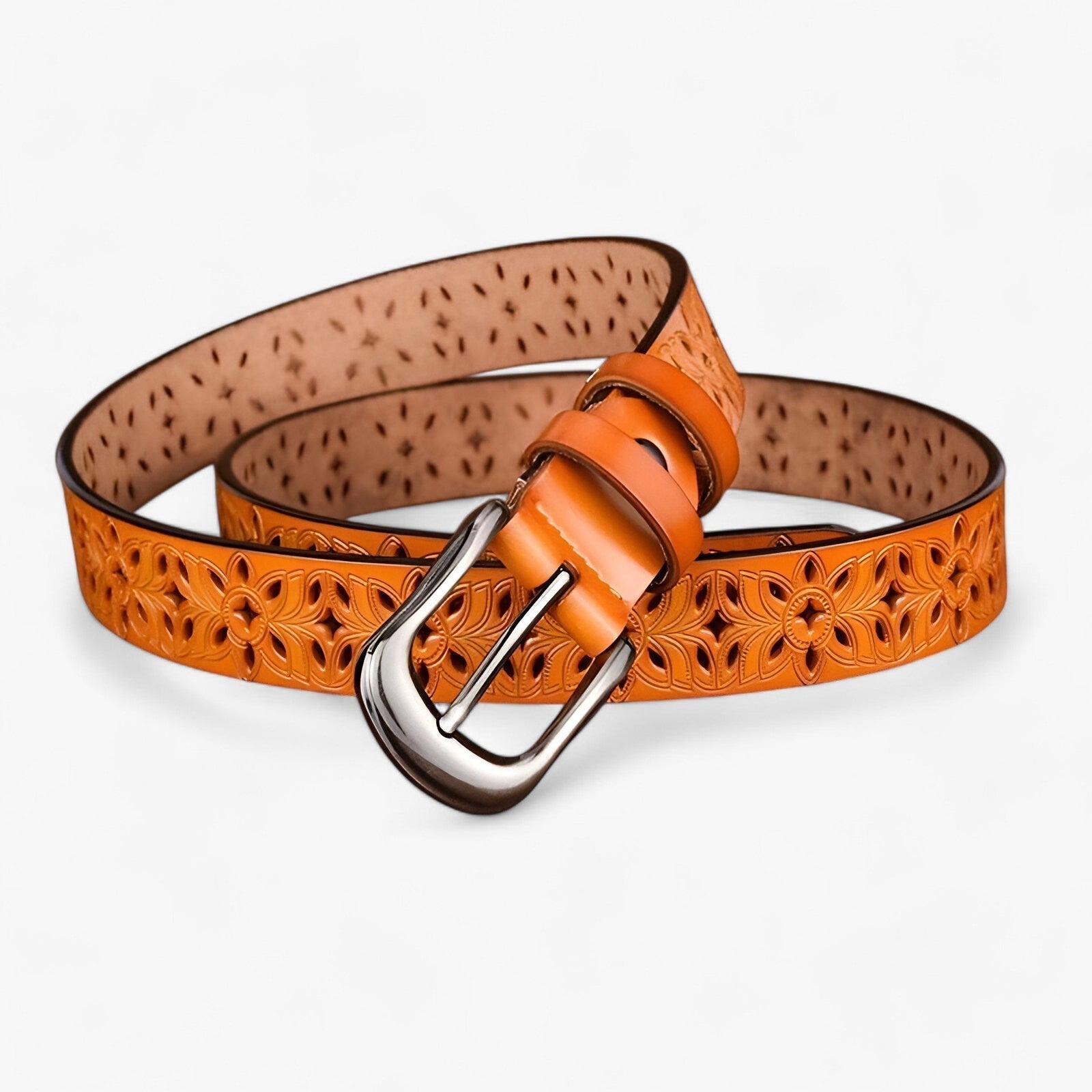 Nuova cintura in pelle resistente in pelle Donna - Colore cammello 115CM - belts cintura cintura pelle donna pelle resistente waist belt for women Womens belt - Concept Palermo