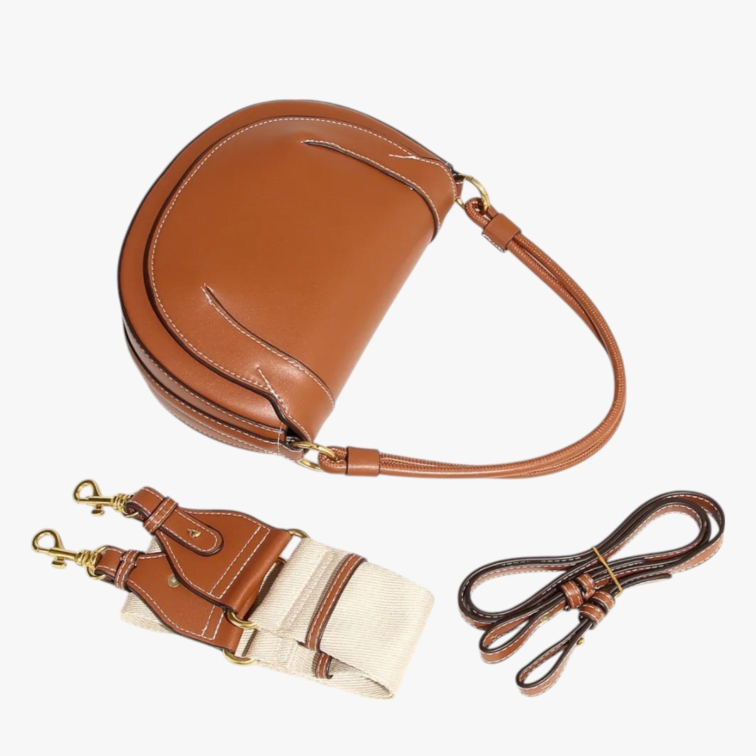 Borsa Donna Bordeaux in Pelle PU e Compatta - - bag Bags bordeaux borsa borsa donna compatta donna pelle Shoulder Bags women bags Women's handbags - Concept Palermo