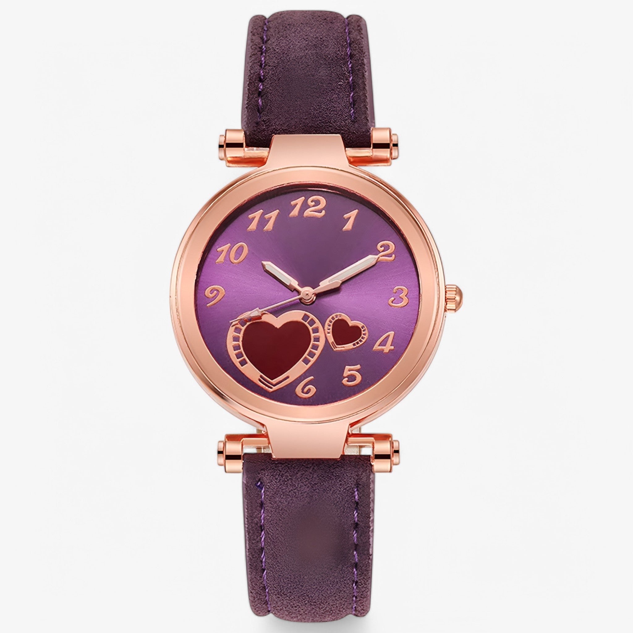 Orologio da donna in pelle con bracciale al quarzo e design di lusso - - accessoires bracciale design donna horloges orologio orologio donna pelle quarzo watches - Concept Palermo