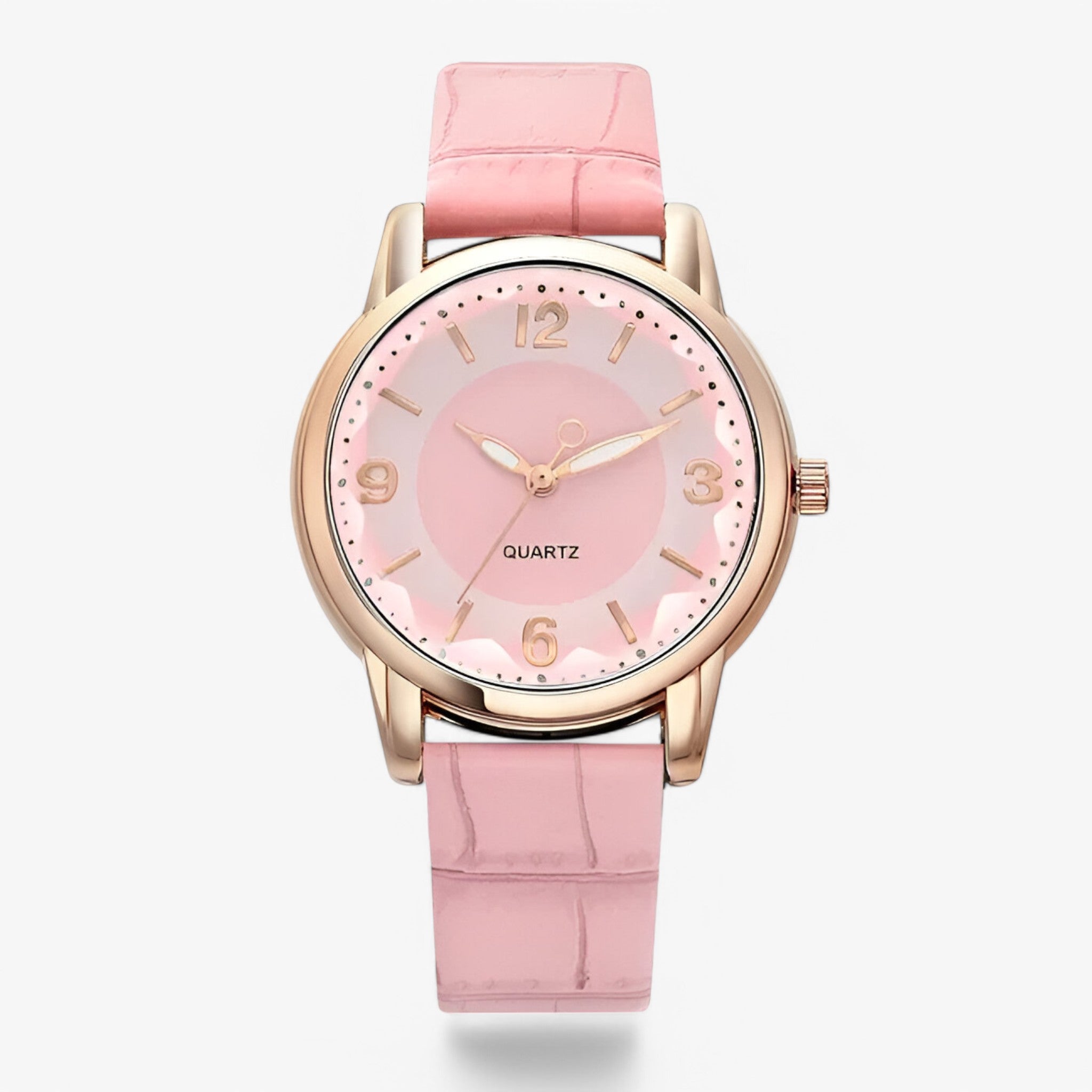 Orologio da donna di lusso al quarzo con design - Rosa - accessoires design donna horloges orologio orologio donna quarzo watches - Concept Palermo